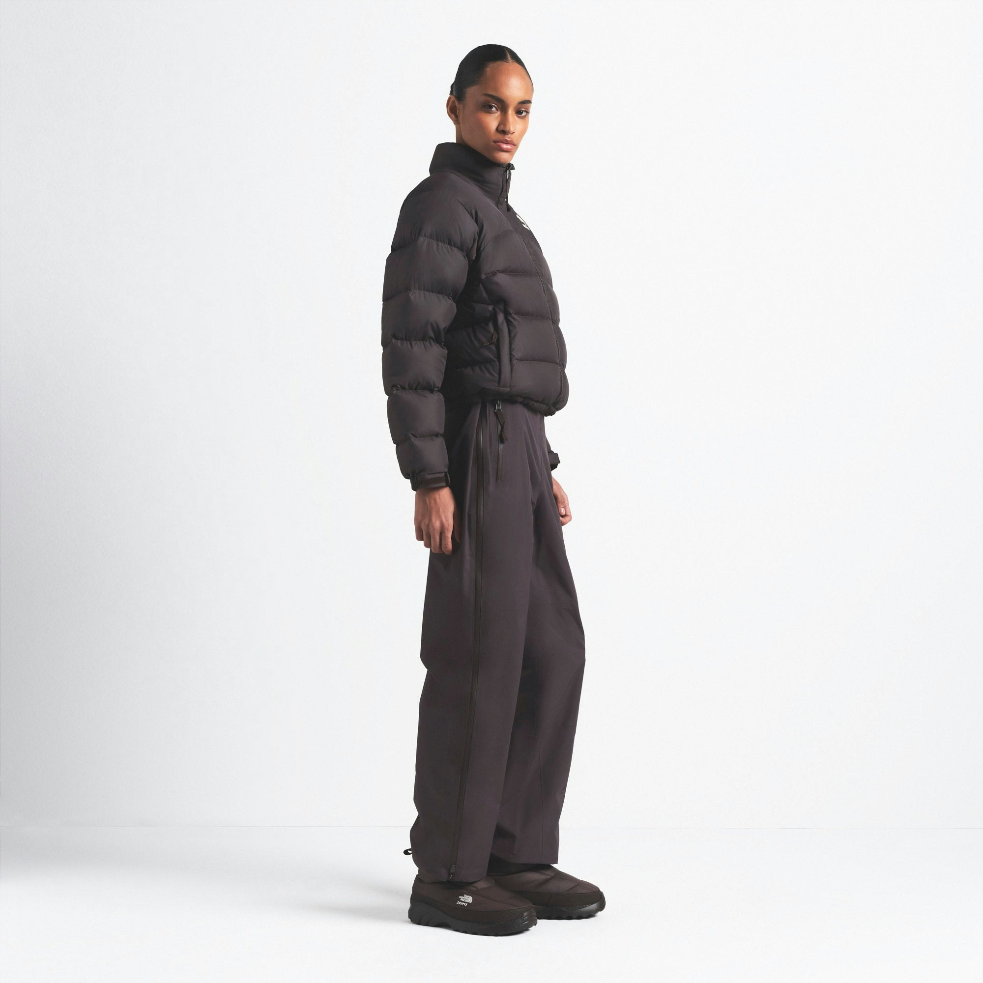 THE NORTH FACE X SKIMS 2000 RETRO NUPTSE JACKET | PHOENIX ON A MODEL FRONT VIEW @ | FOCUS: 0.0, 1.0, 0.9