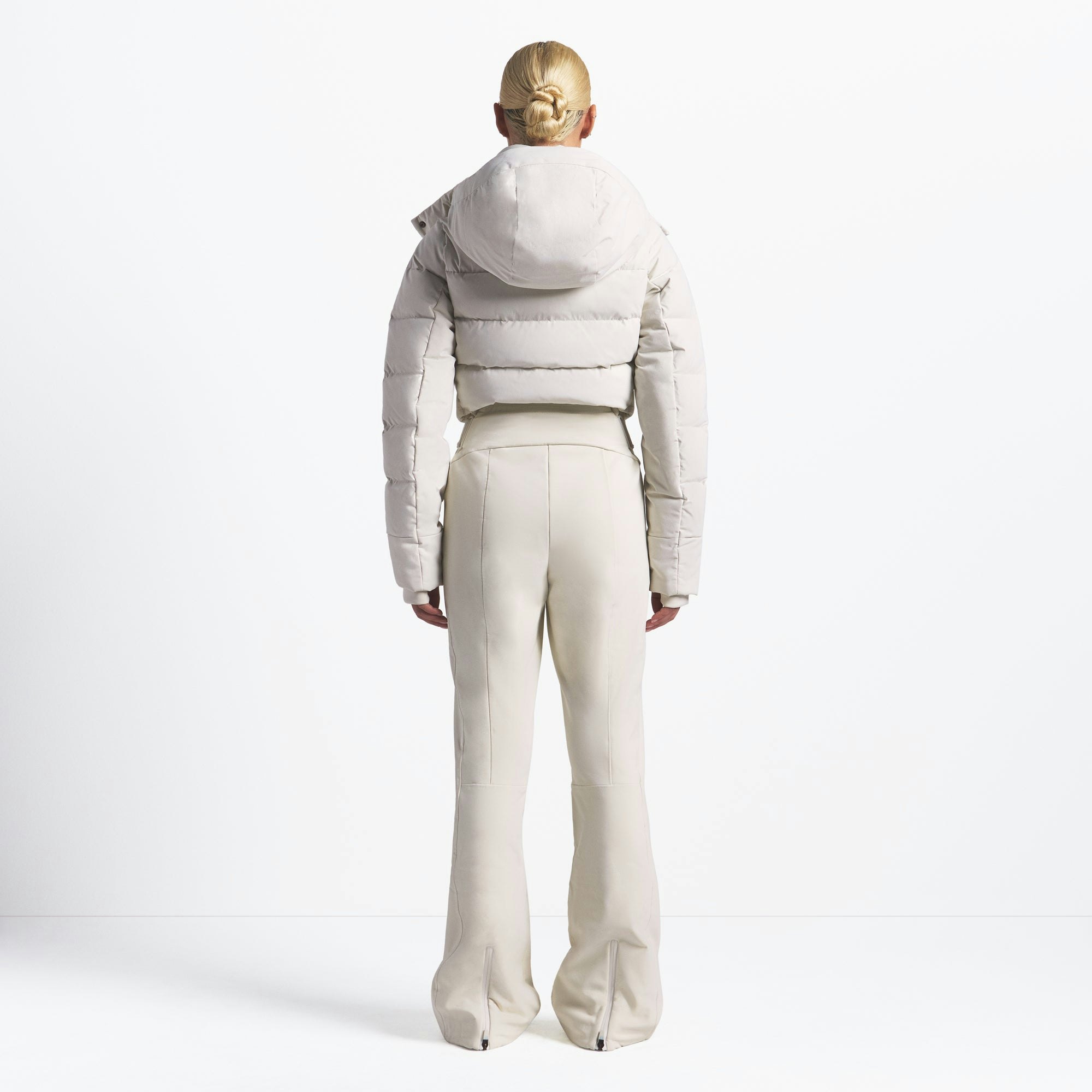 THE NORTH FACE X SKIMS OFF THE CLOCK ONE PIECE | BONE ON A MODEL FRONT VIEW @ | FOCUS: 0.0, 1.0, 0.9