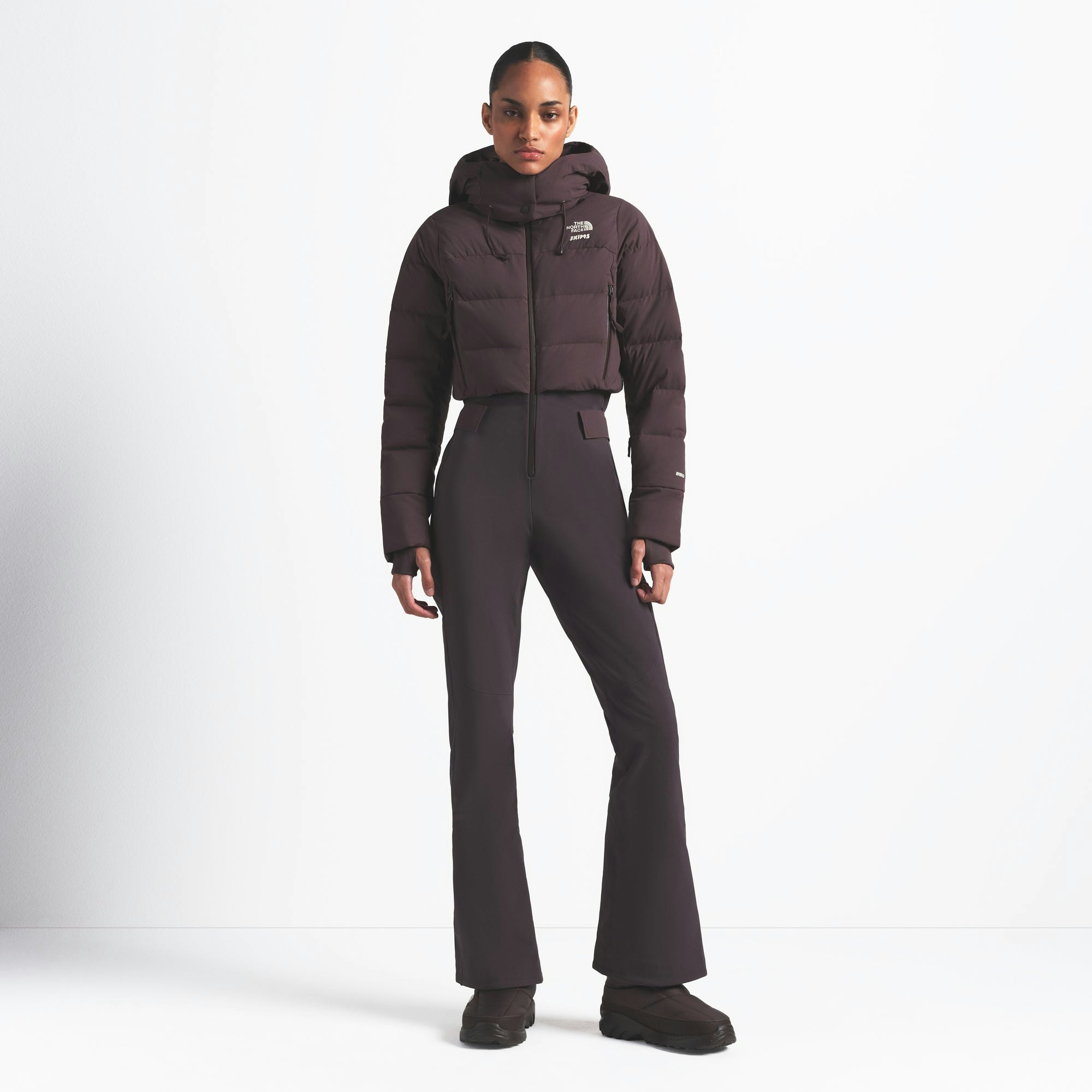 THE NORTH FACE X SKIMS OFF THE CLOCK ONE PIECE | PHOENIX ON A MODEL FRONT VIEW @ | FOCUS: 0.0, 1.0, 0.9