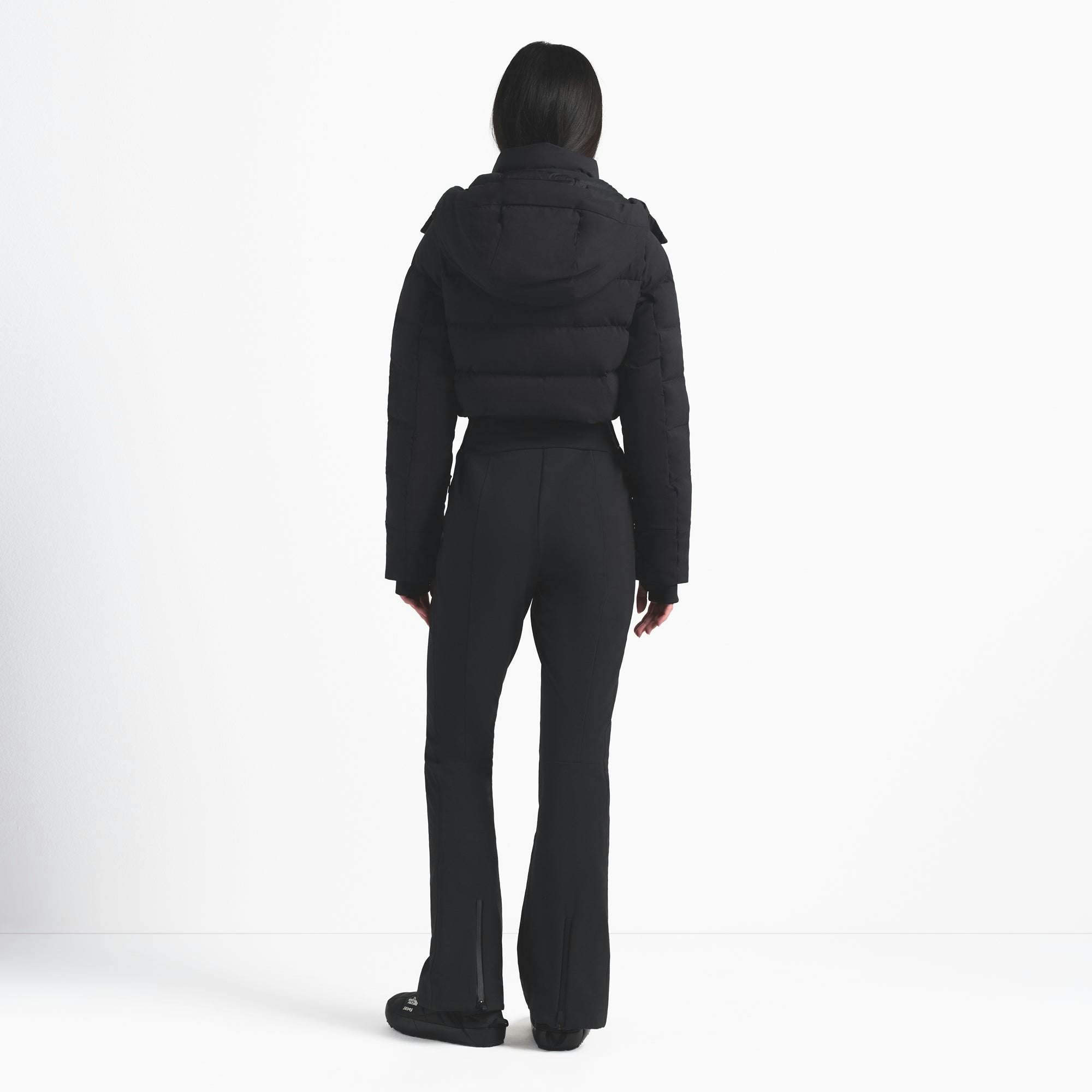 THE NORTH FACE X SKIMS OFF THE CLOCK ONE PIECE | ONYX ON A MODEL FRONT VIEW @ | FOCUS: 0.0, 1.0, 0.9