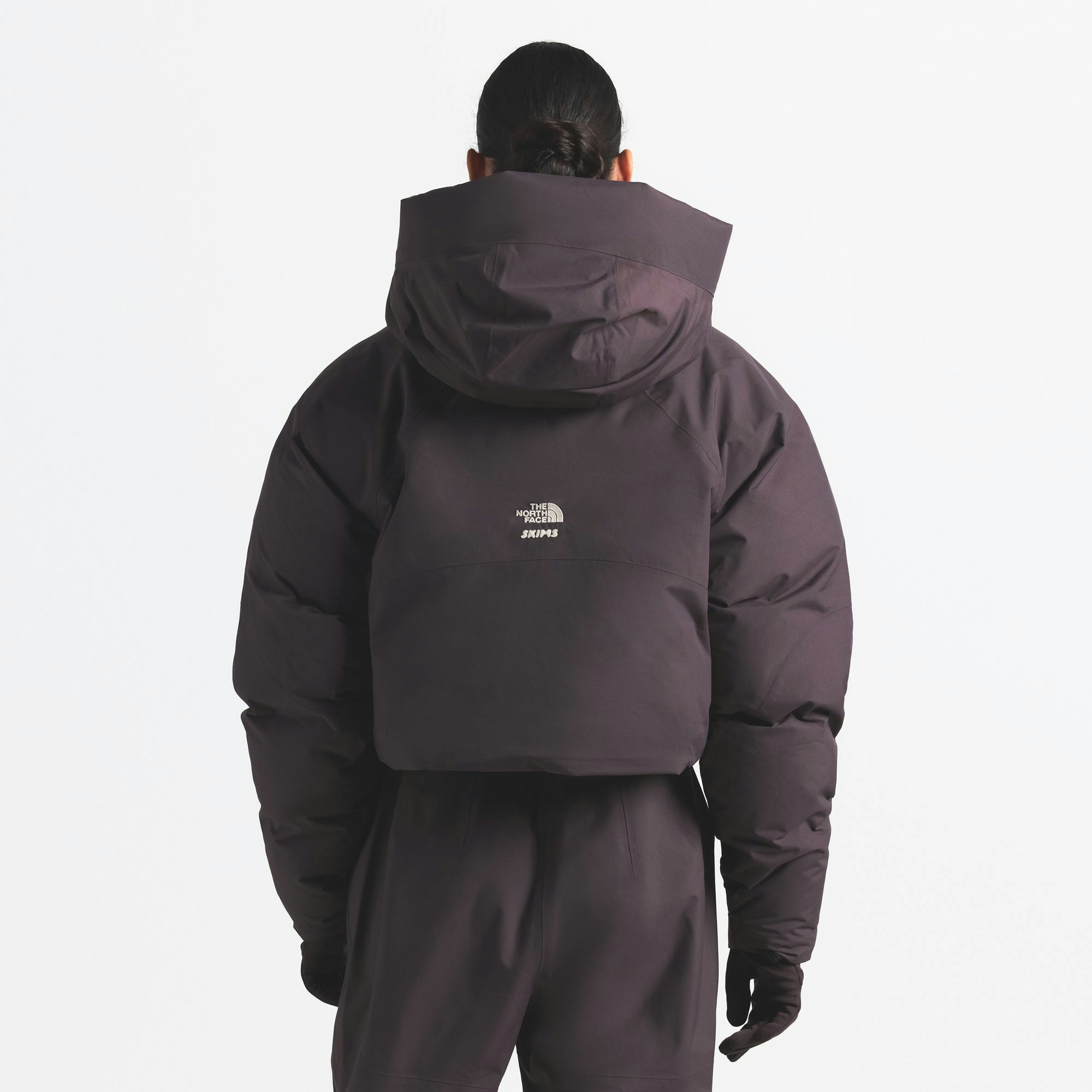 THE NORTH FACE X SKIMS INSULATED SHELL JACKET | PHOENIX ON A MODEL FRONT VIEW @ | FOCUS: 0.0, 1.0, 0.9