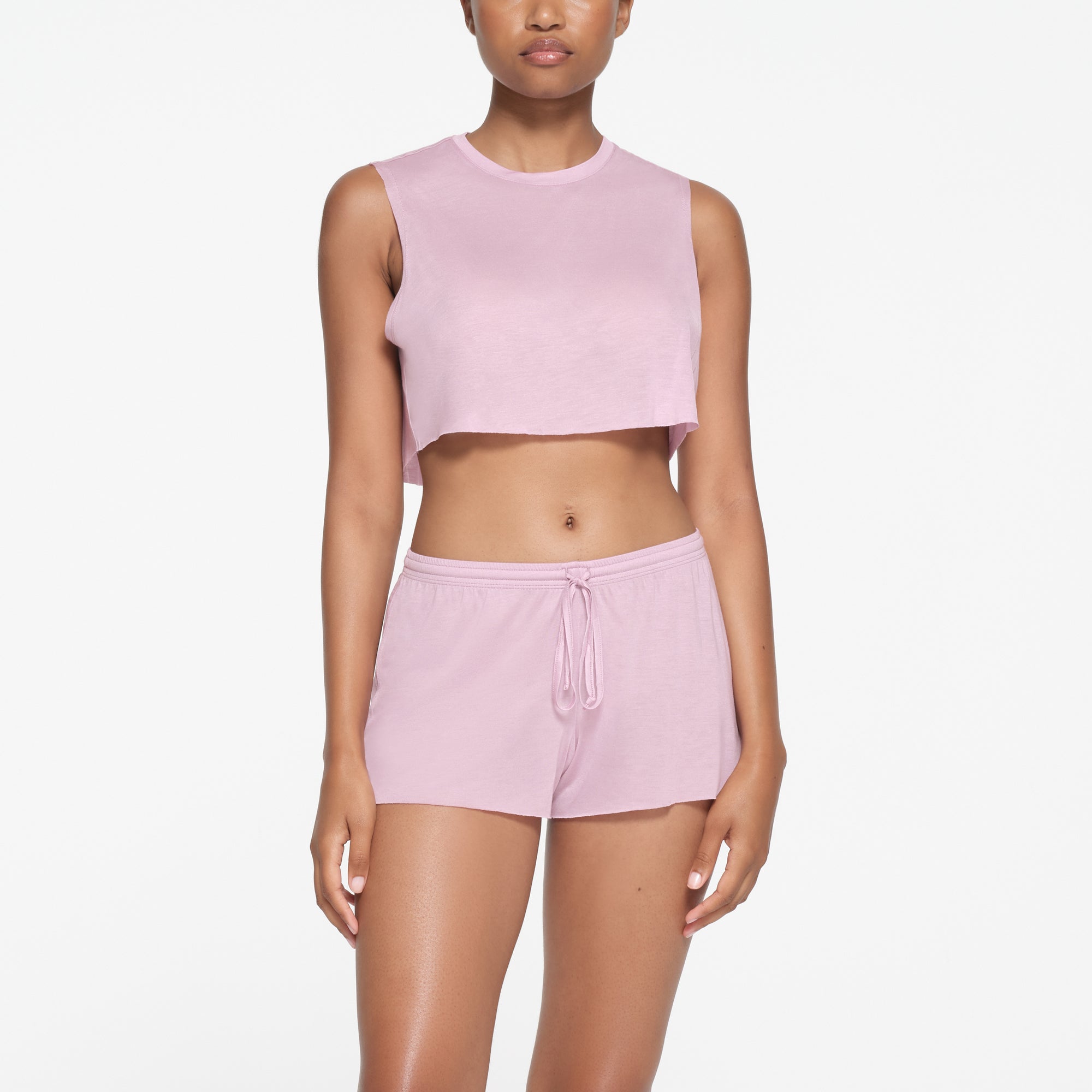 SKIMS | Tops | Skims Soft Lounge Lace Tank In Rose Print New