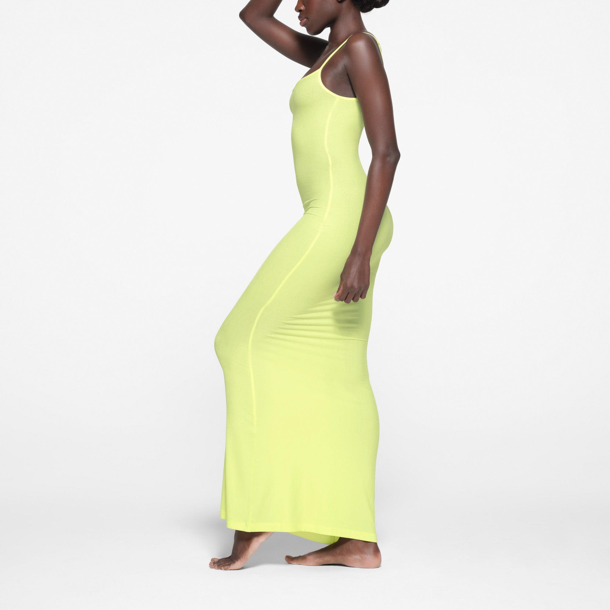 SOFT LOUNGE LONG SLIP DRESS | LEMONADE
