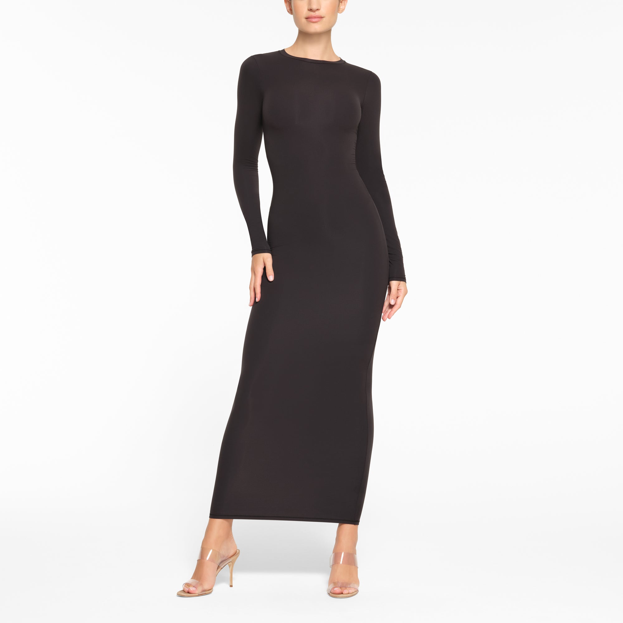 Crew neck dress outlet