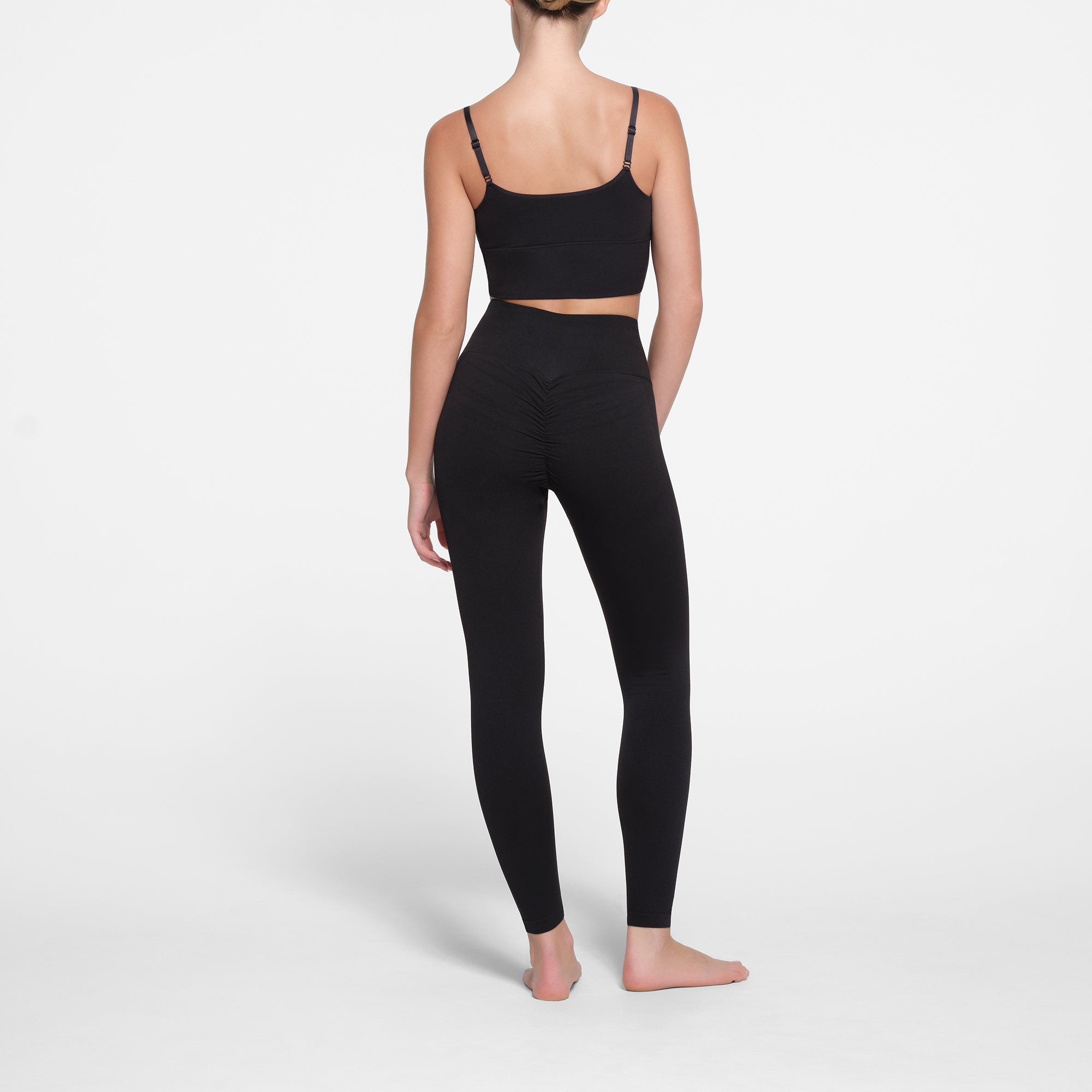 CONTOUR NYLON LEGGING ONYX