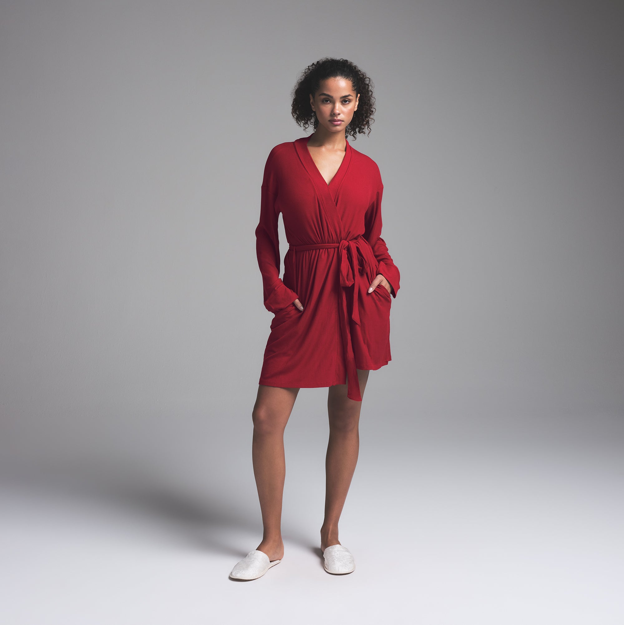 Skims soft lounge robe 2025