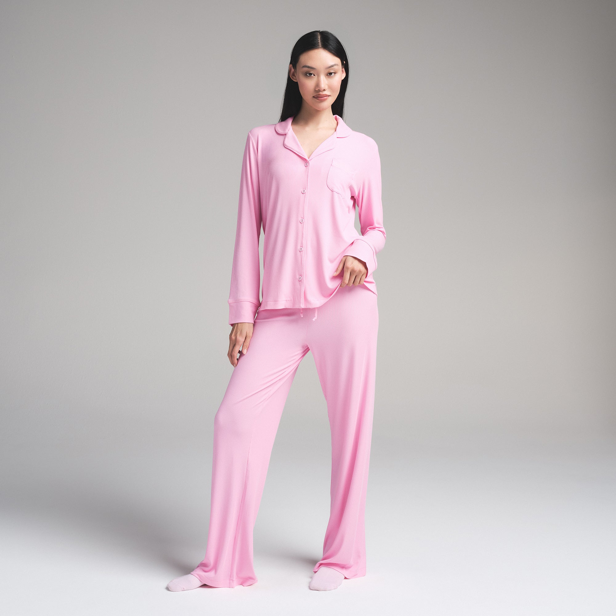 SOFT LOUNGE SLEEP SET | BUBBLE GUM | XXS