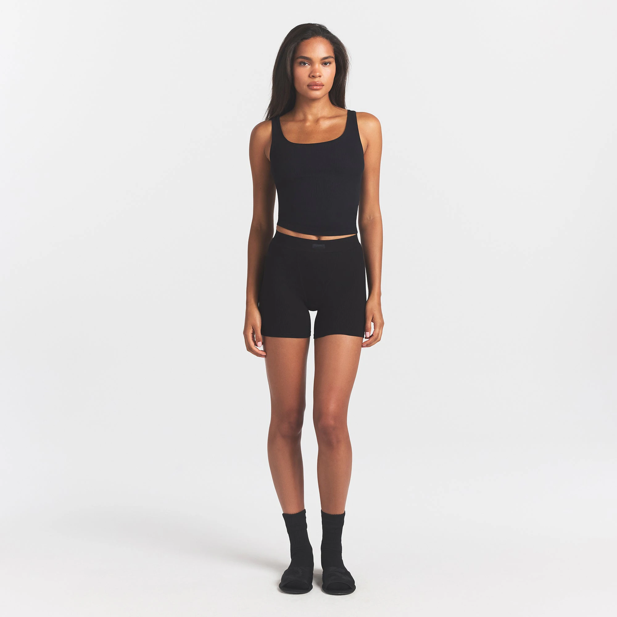SOFT LOUNGE TANK | ONYX | SKIMS SOFT LOUNGE TANK | ONYX | SKIMS