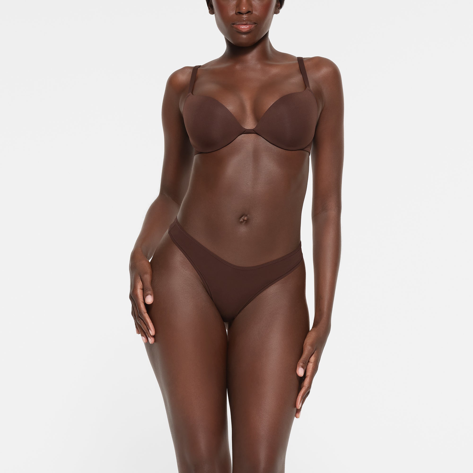 SKIMS PUSH-UP BRA ブラウン　新品未使用　30D/65D SKIMS ULTIMATE TEARDROP PUSH-UP BRA | COCOA