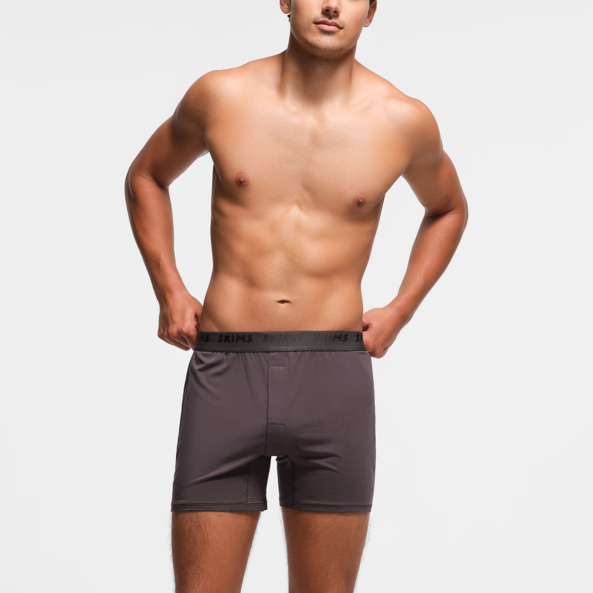 【関税込み】SKIMS ボクサー SKIMS STRETCH MENS KNIT BOXER | IRON