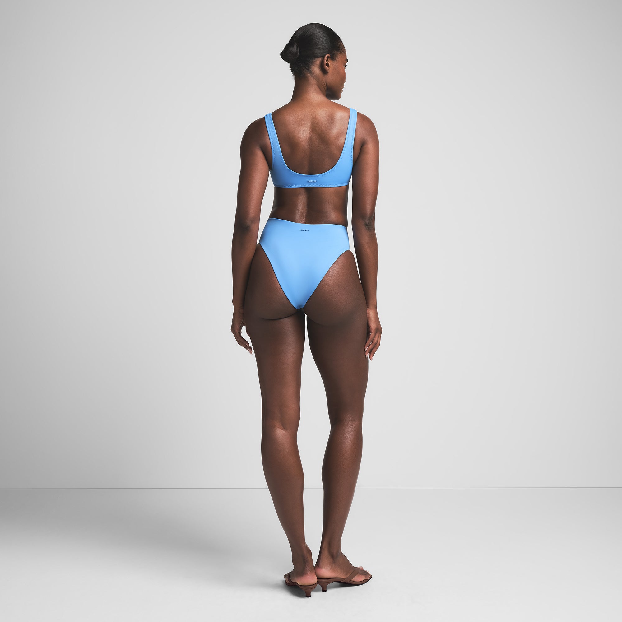 SIGNATURE SWIM HIGH-WAISTED BIKINI BOTTOM | TIDE