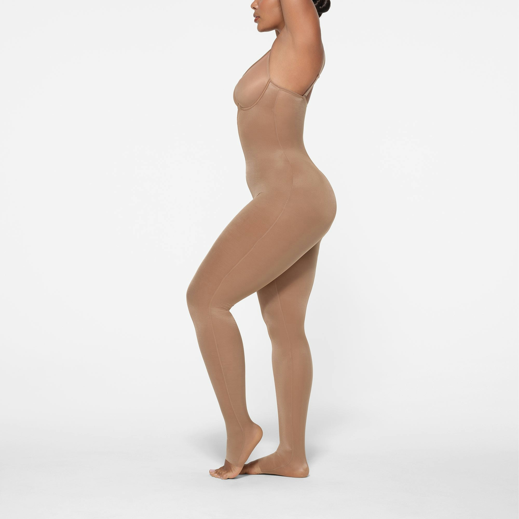 SIMPLY BARE UNDERWIRE CATSUIT | SIENNA ON A MODEL SIDE VIEW