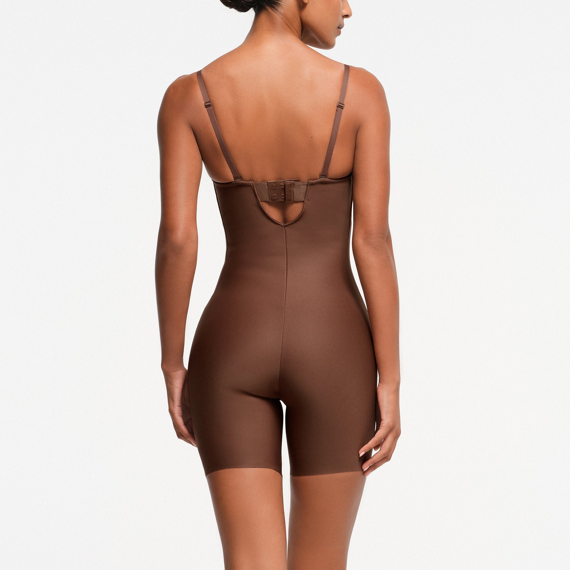 SKIMS BODY CORE SCULPT UNDERWIRE MID THIGH BODYSUIT | JASPER