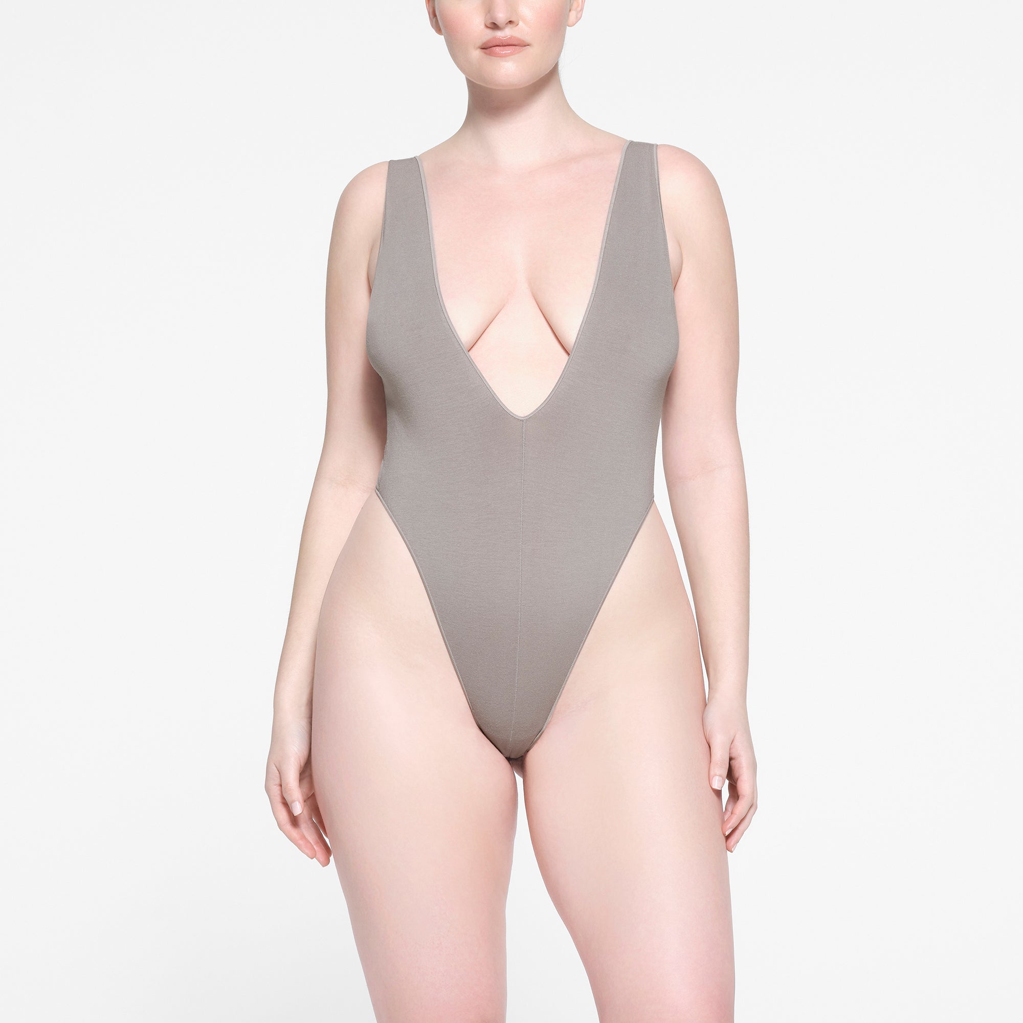 Deep v plunge bodysuit sales