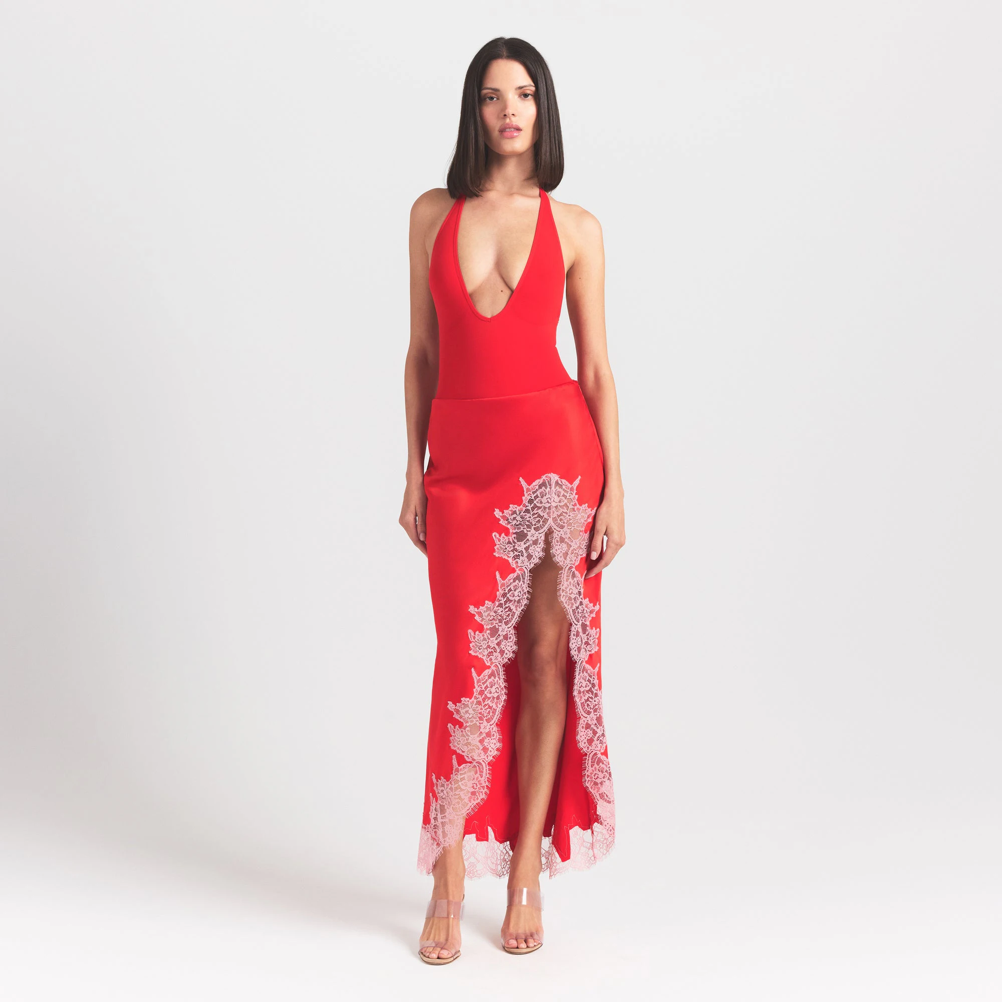 SEAMLESS SCULPT DEEP PLUNGE THONG BODYSUIT | RUBY | SKIMS SEAMLESS SCULPT DEEP PLUNGE THONG BODYSUIT | RUBY | SKIMS