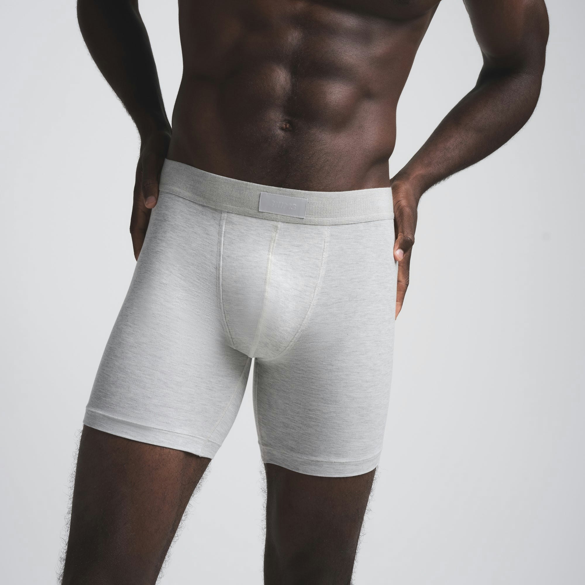 SKIMS COTTON MENS 5" BOXER BRIEF 5-PACK | HEATHER MULTI ADDITIONAL FABRIC DETAILS