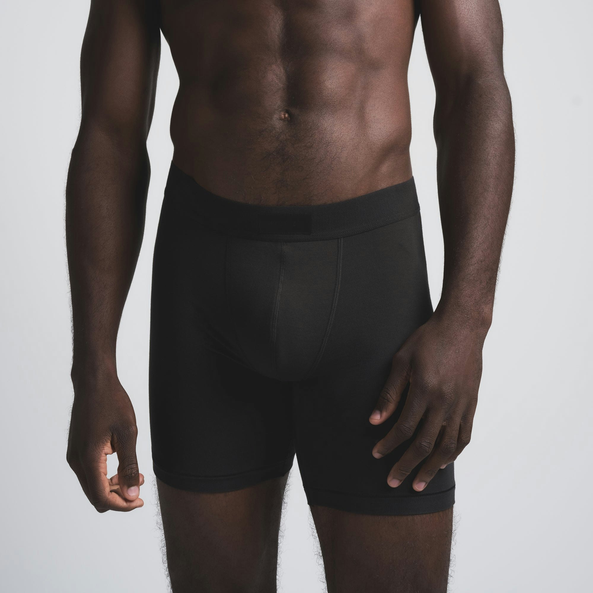 SKIMS COTTON MENS 5" BOXER BRIEF 5-PACK | HEATHER MULTI ADDITIONAL FABRIC DETAILS