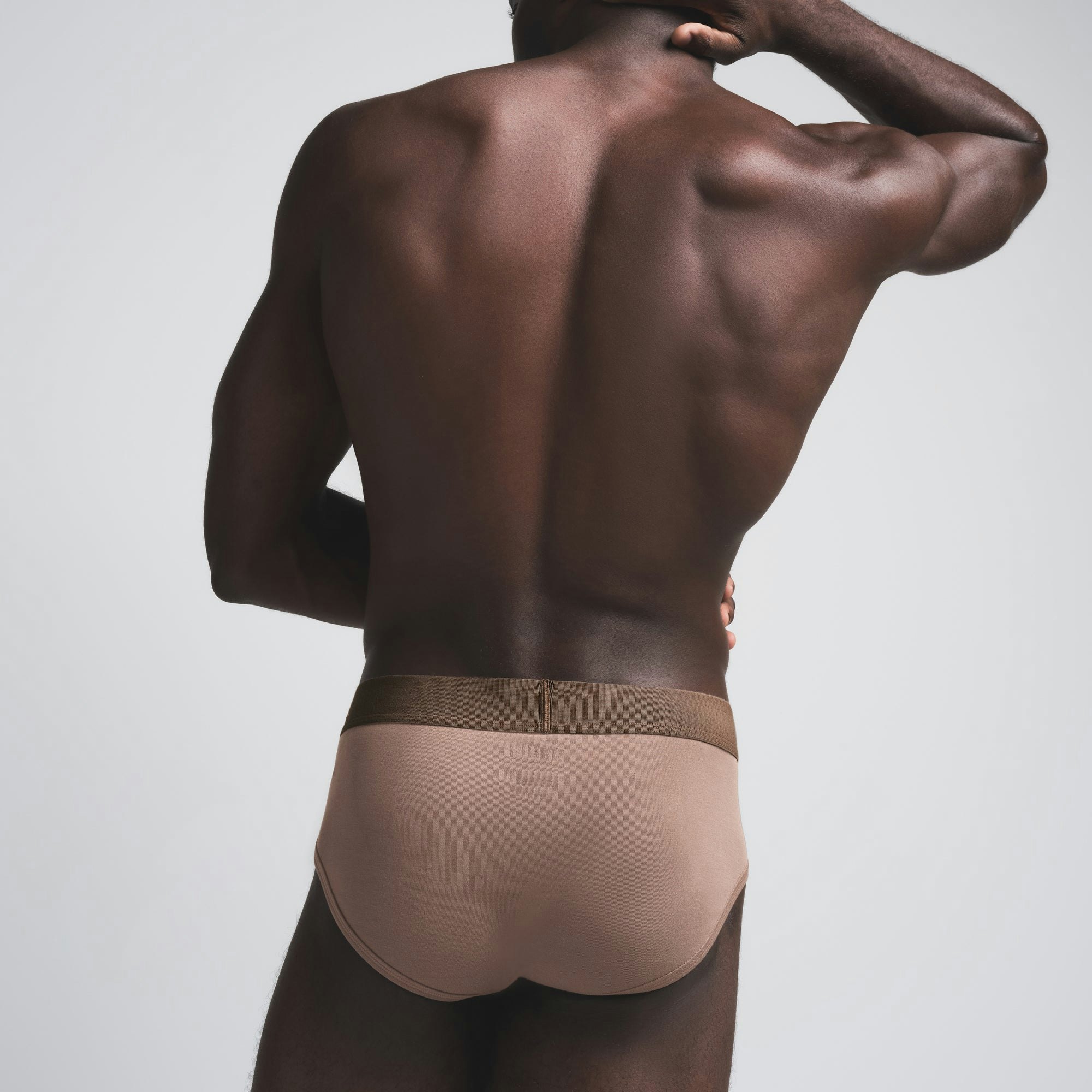 VINTAGE FLEECE STRAIGHT LEG PANT | STONE (MENS BRIEFS) FLAT ON A WHITE BACKGROUND | FLT