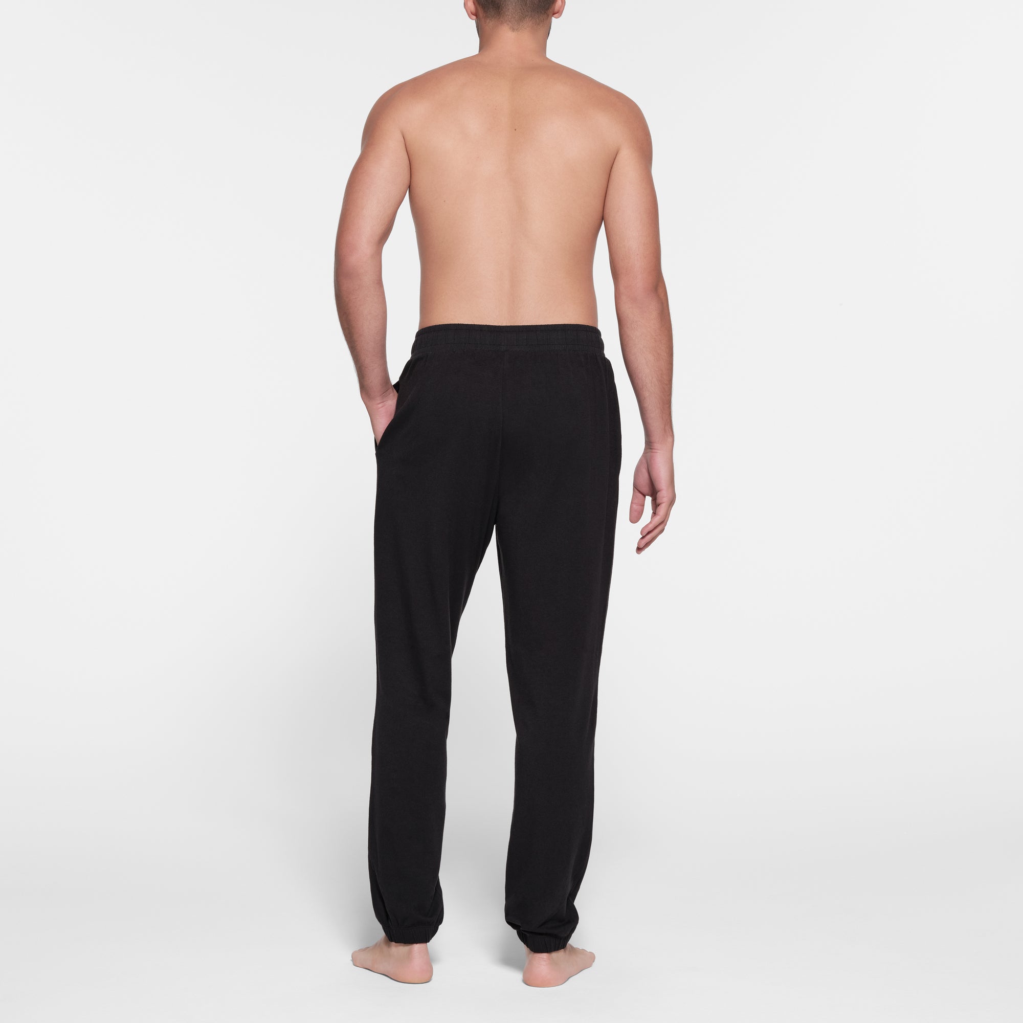 Skims Men s Jogger Pants Black Sweatpants