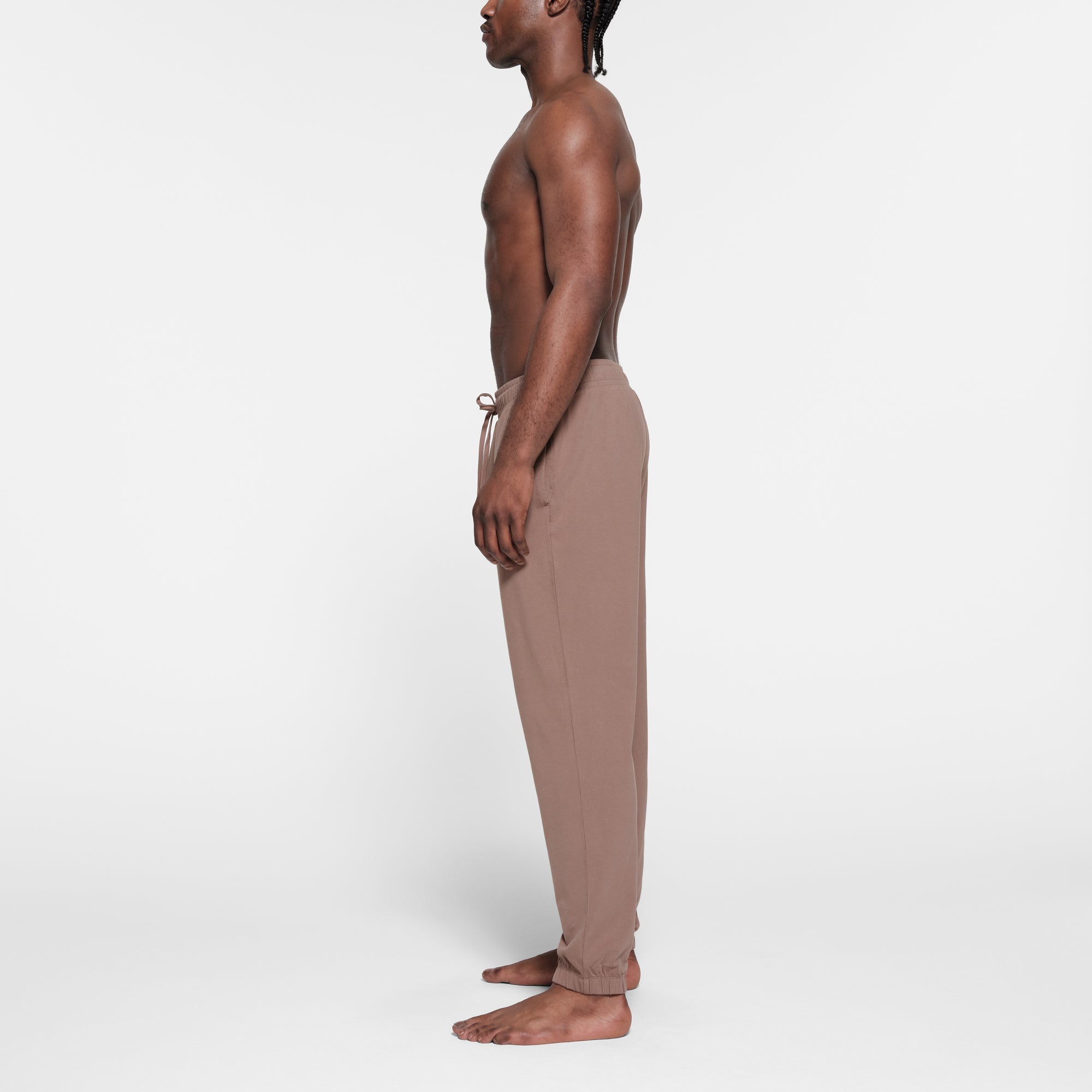 JERSEY LOUNGE MENS JOGGER | UMBER | XS