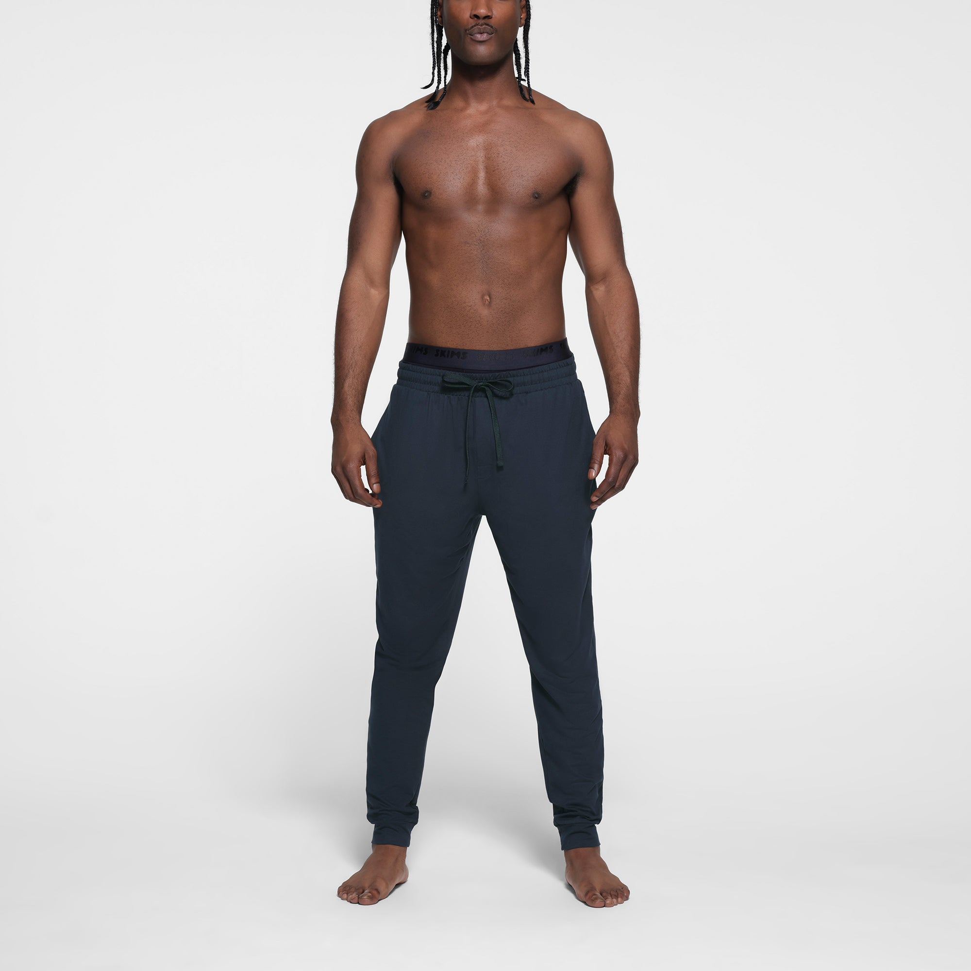 Thin jersey joggers deals