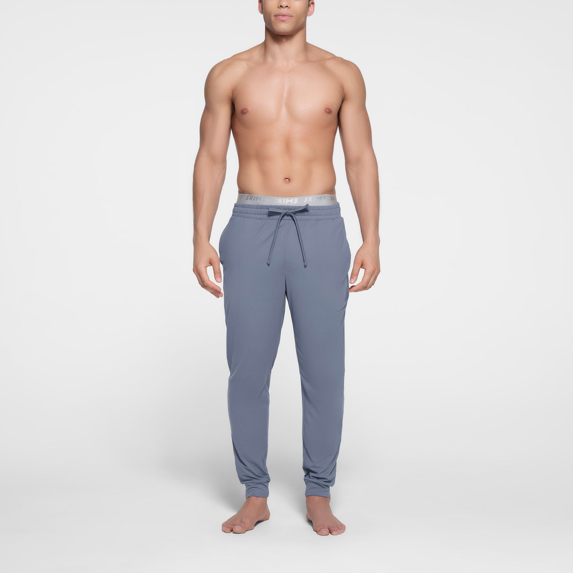 Thin jersey joggers deals