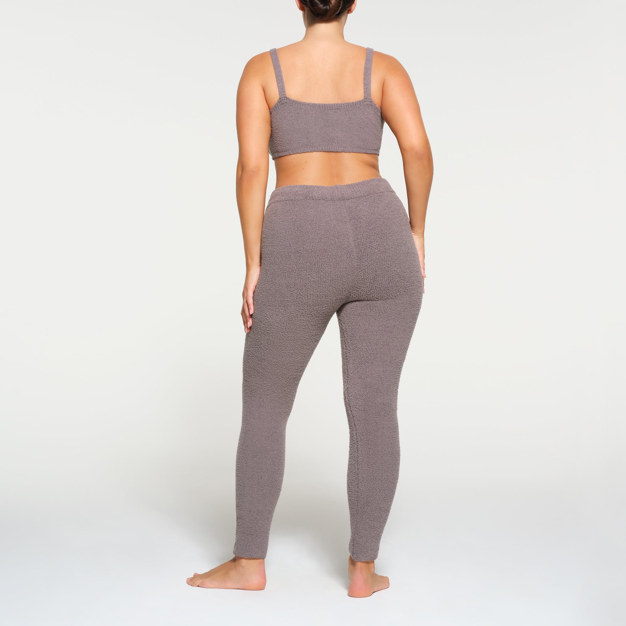 COZY KNIT LEGGING GREY CHALK XXS