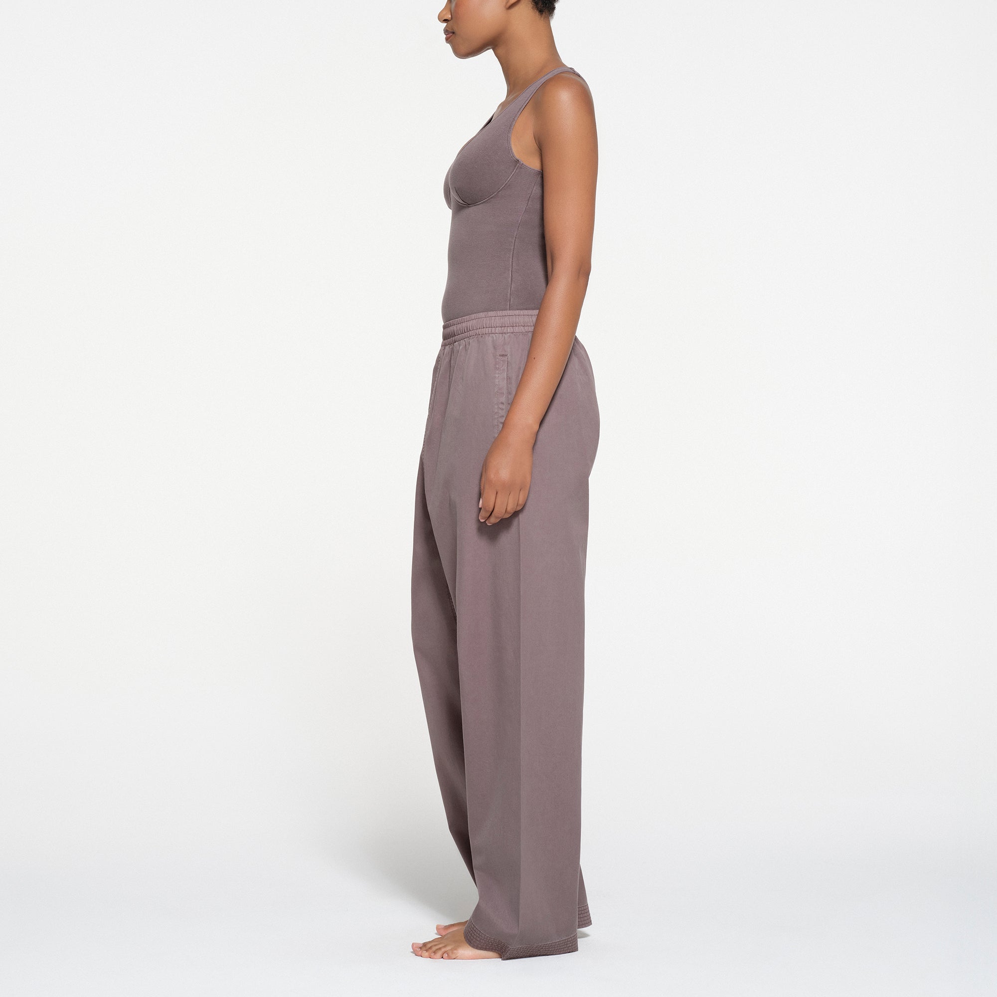 OUTDOOR WOVEN DRAWSTRING PANT | ZINC | XXS