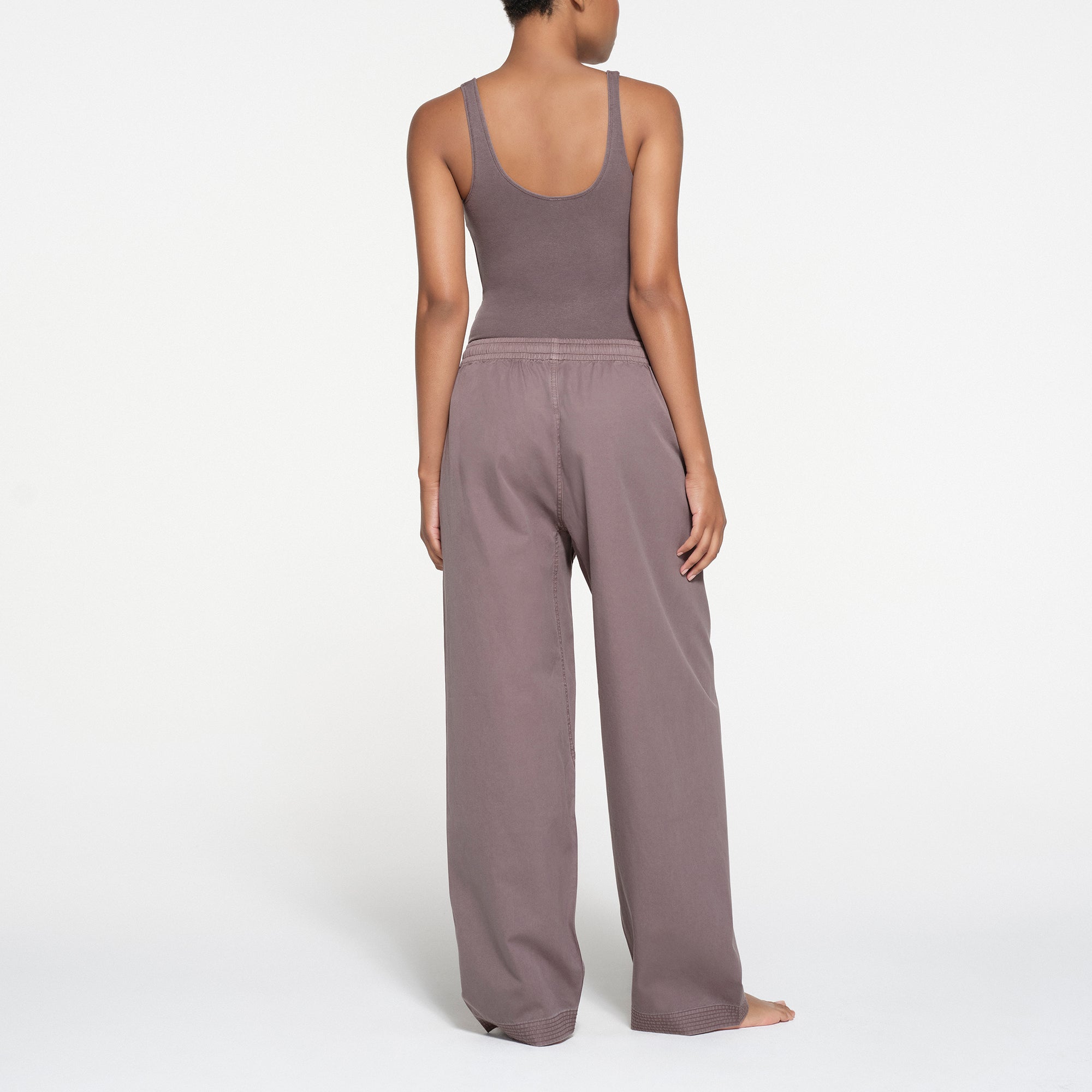 OUTDOOR WOVEN DRAWSTRING PANT | ZINC