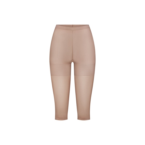 HOSIERY SHAPING CAPRI TIGHTS | SIENNA (HOSIERY) FLAT ON A WHITE BACKGROUND | FLT