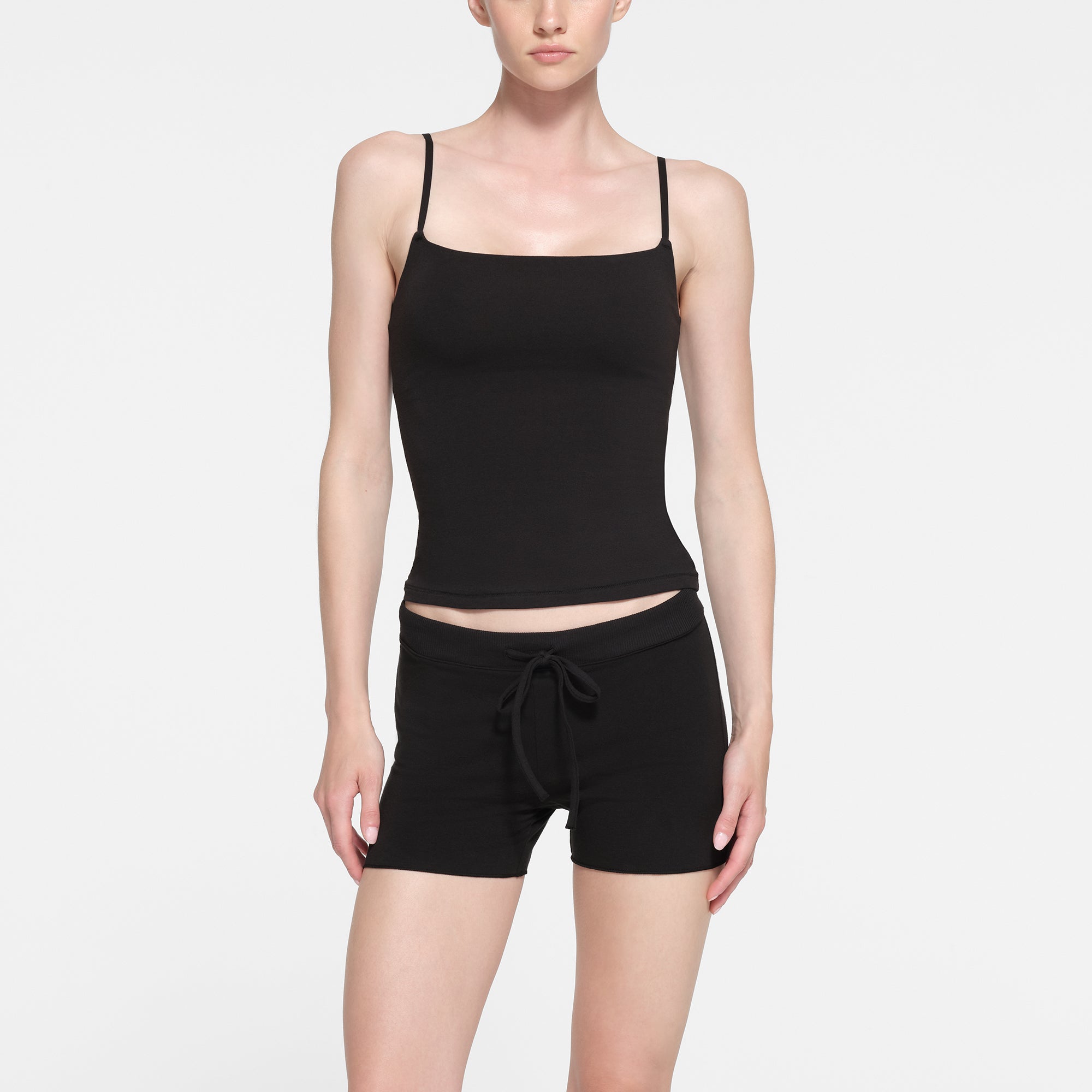 Short jersey camisole top new arrivals