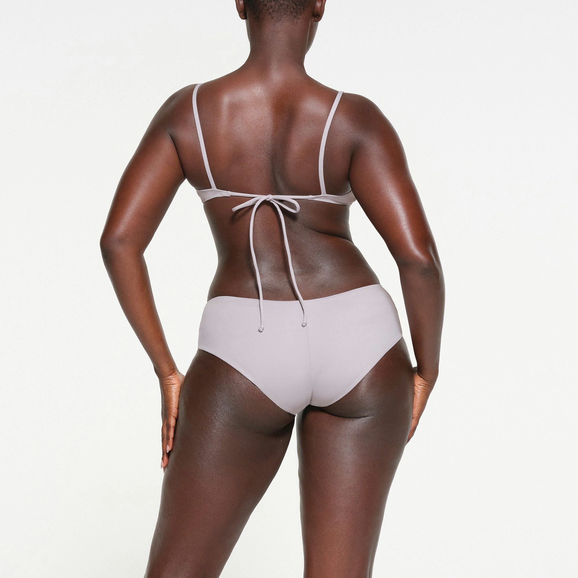 SIGNATURE SWIM HIPSTER | CHROME ON A MODEL BACK VIEW