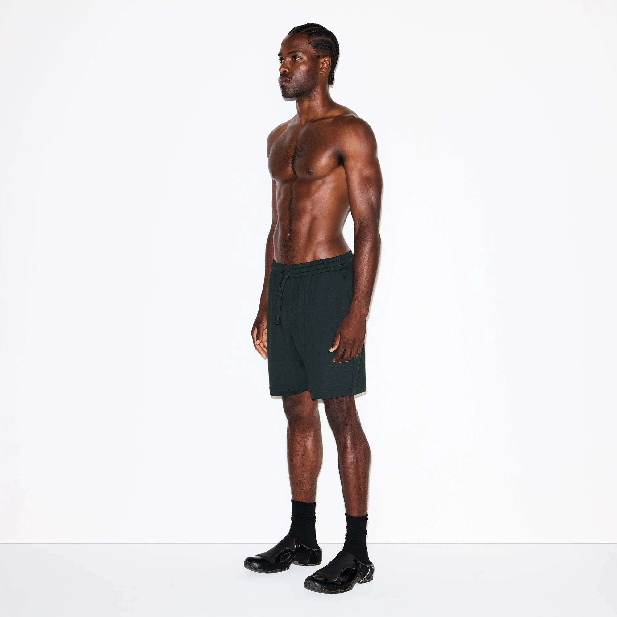 OUTDOOR JERSEY MENS CLASSIC SHORT | TINT ON A MODEL FRONT VIEW @ | FOCUS: 0.0, 1.0, 0.9