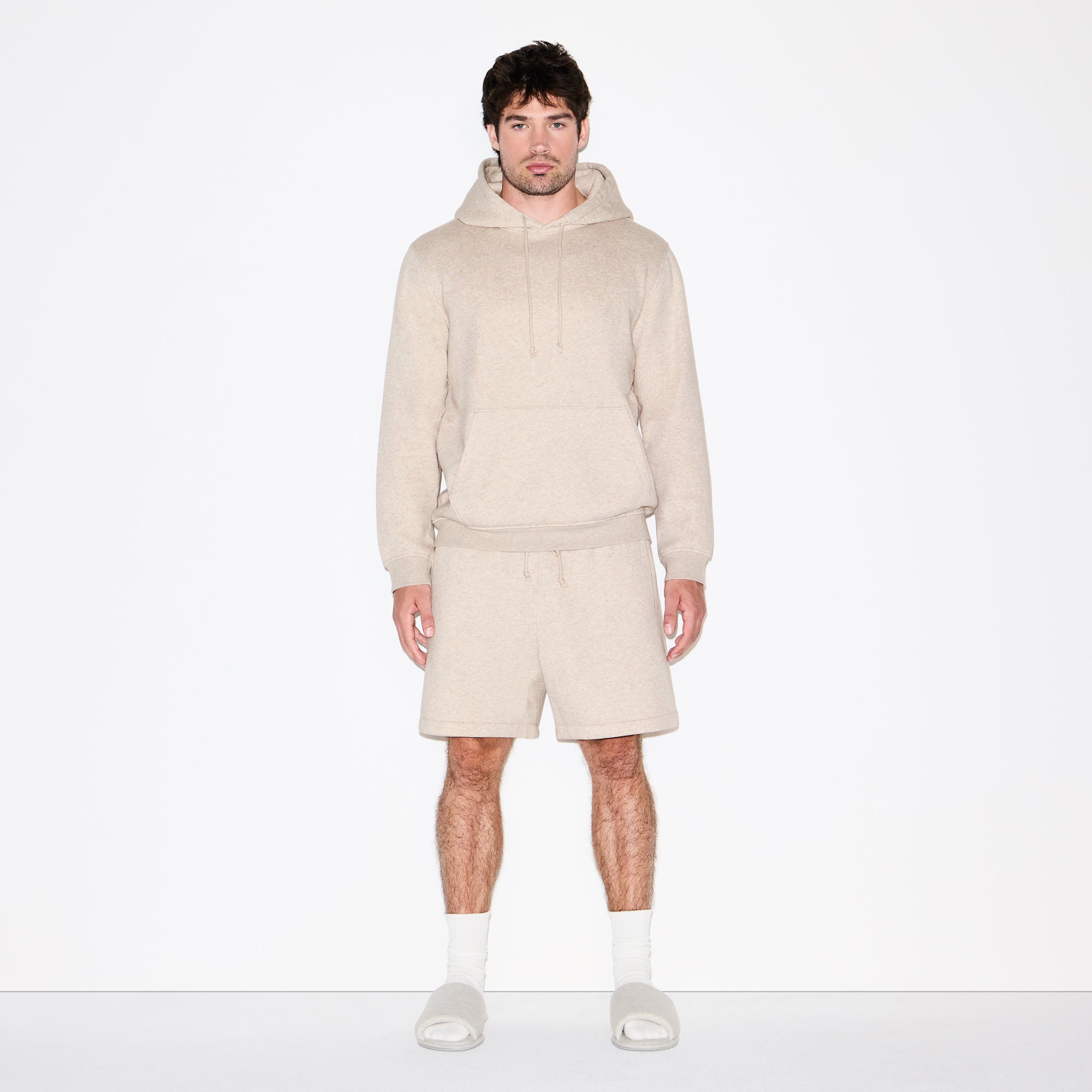 FLEECE LOUNGE ONESIE | STORM