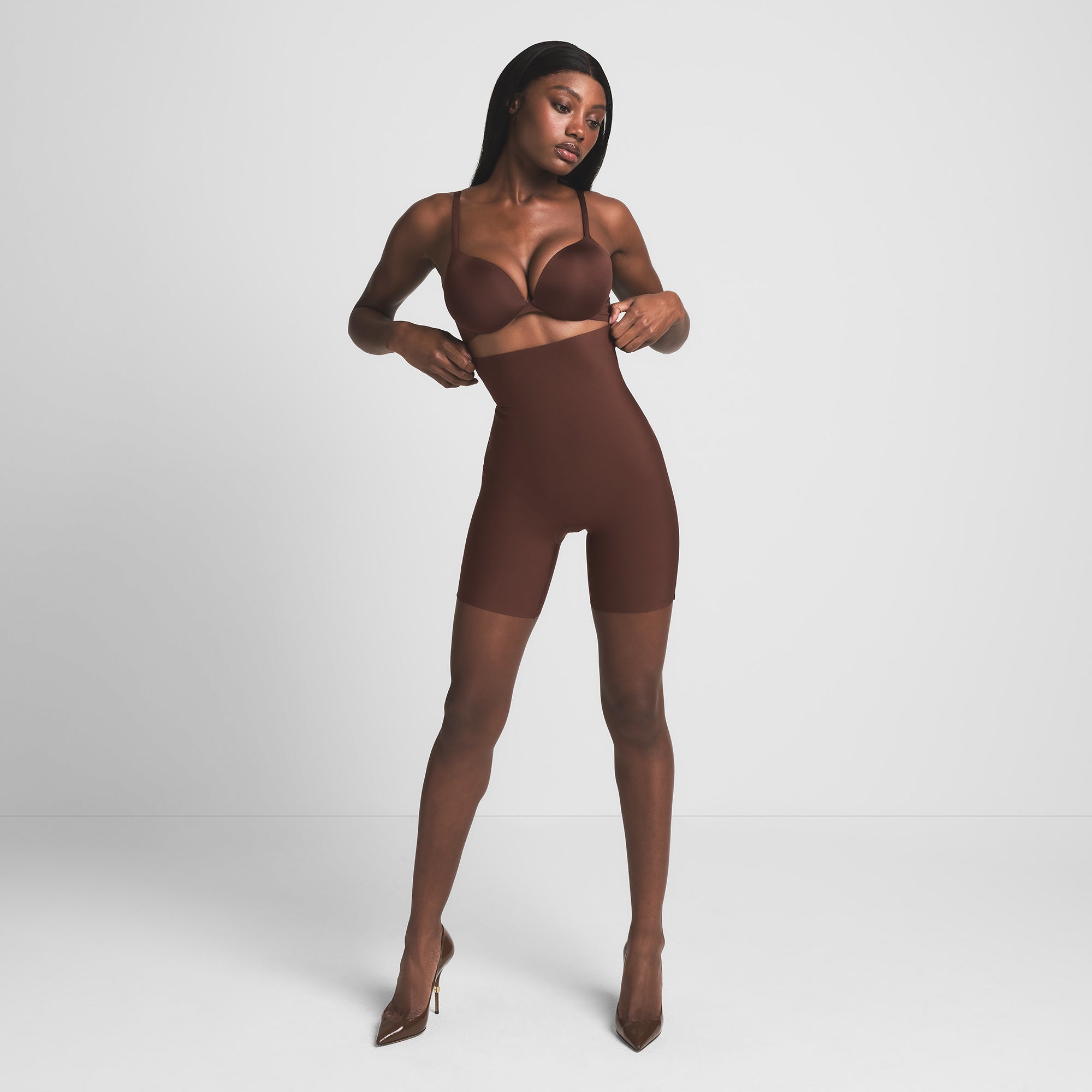 skimsブラ2点 SKIMS BODY CORE SCULPT HIGH-WAISTED SHORT | COCOA | SKIMS