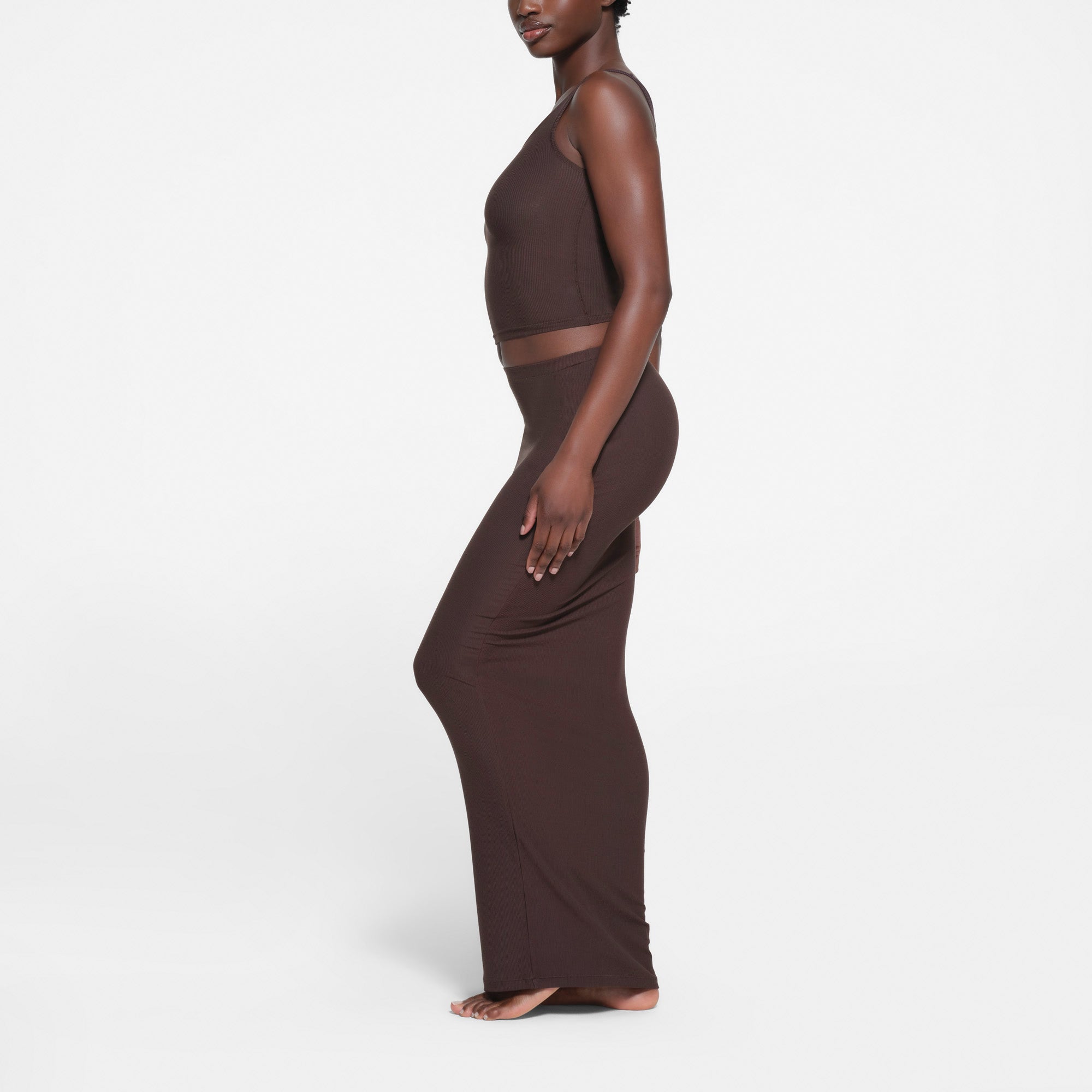 SOFT LOUNGE LONG SKIRT | PHOENIX | XXS