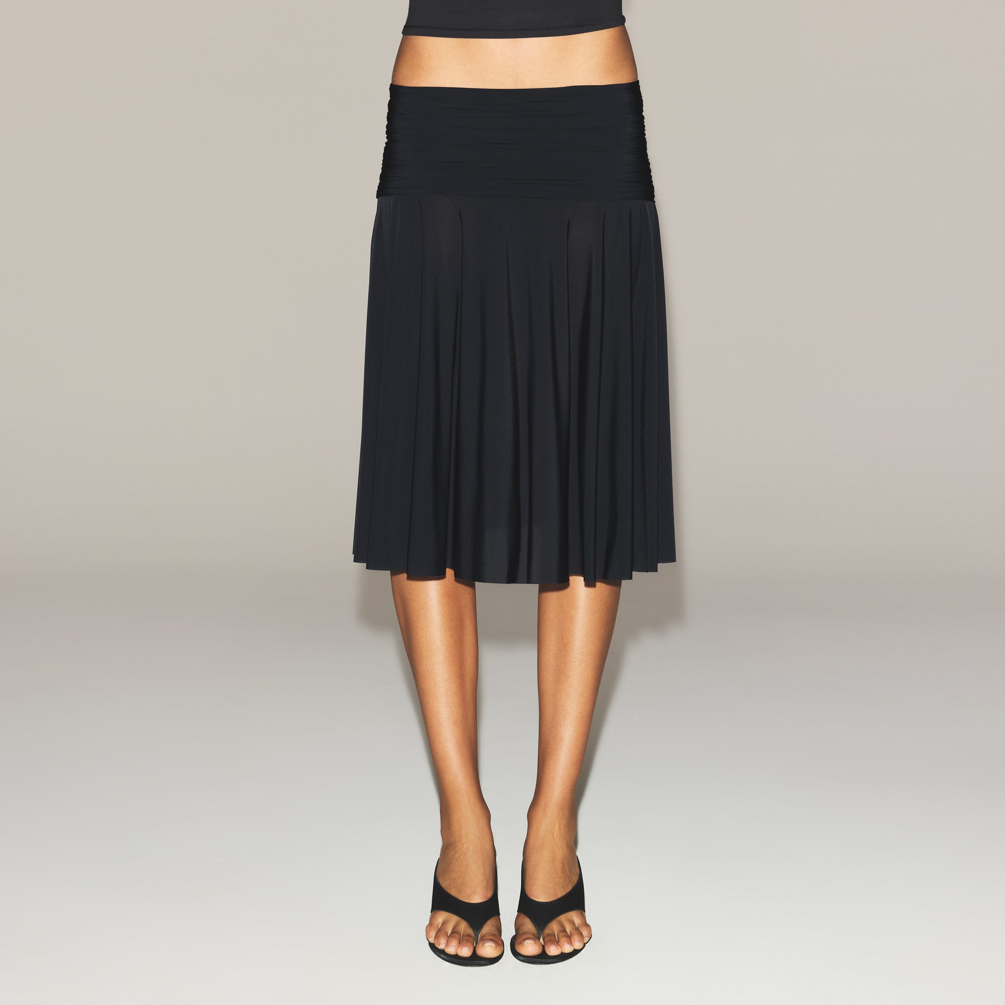 【SKIMS】Milky Sheer Midi Skirt MILKY SHEER MIDI SKIRT | DESERT CLAY