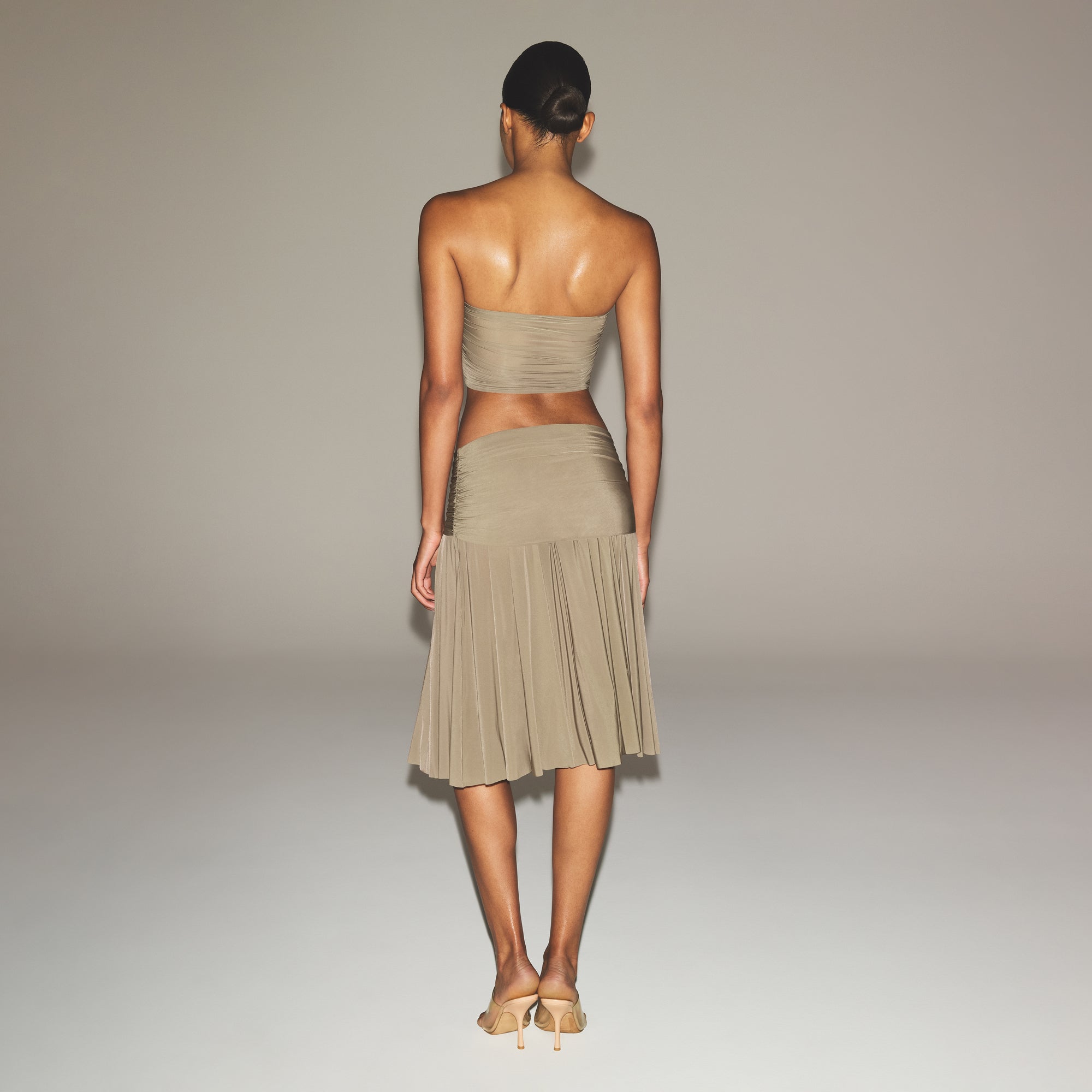 The Leland Skirt - Sheer Plaid – BURU