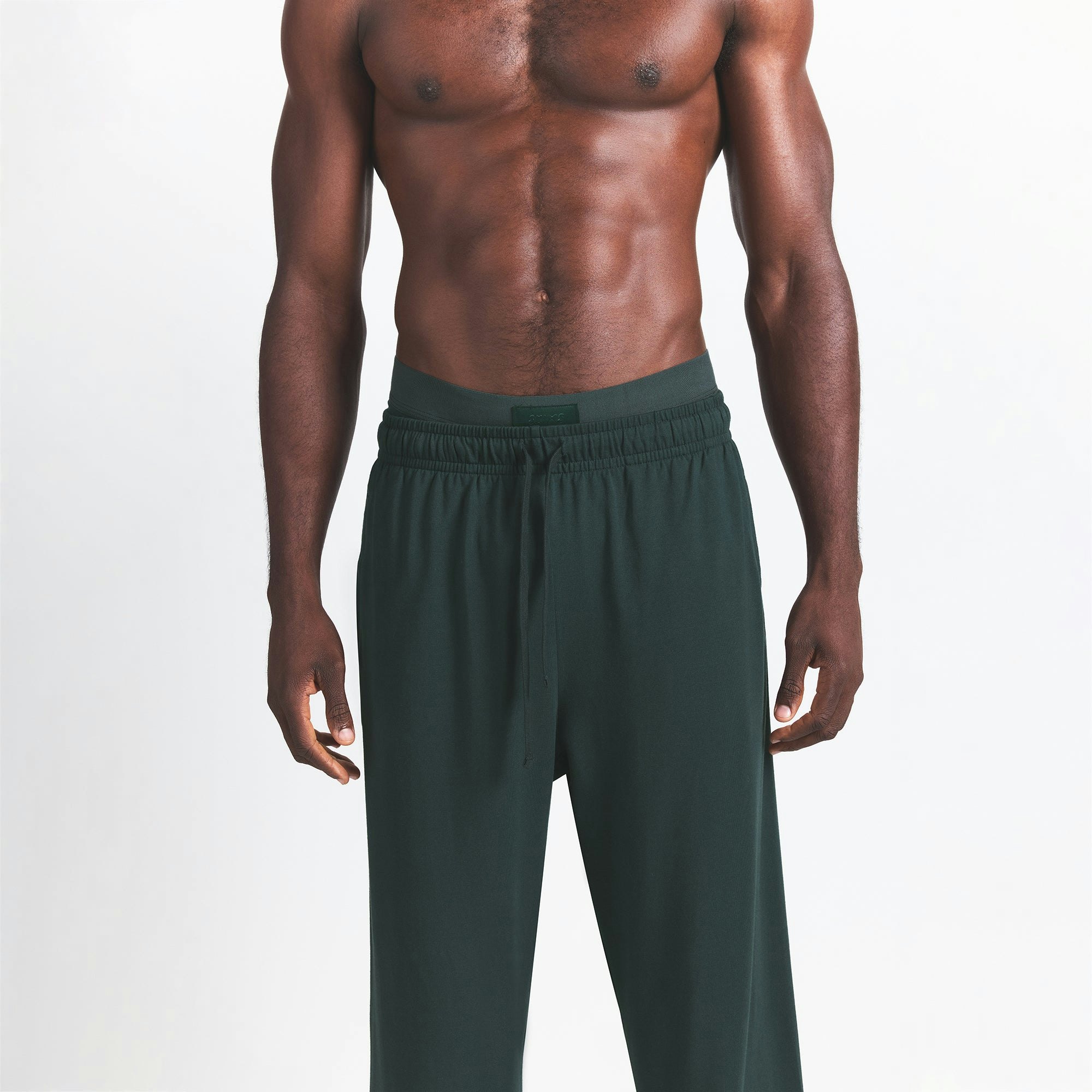 JERSEY LOUNGE MENS RELAXED STRAIGHT LEG PANT | TINT ON A MODEL FRONT VIEW @ | FOCUS: 0.0, 1.0, 0.9