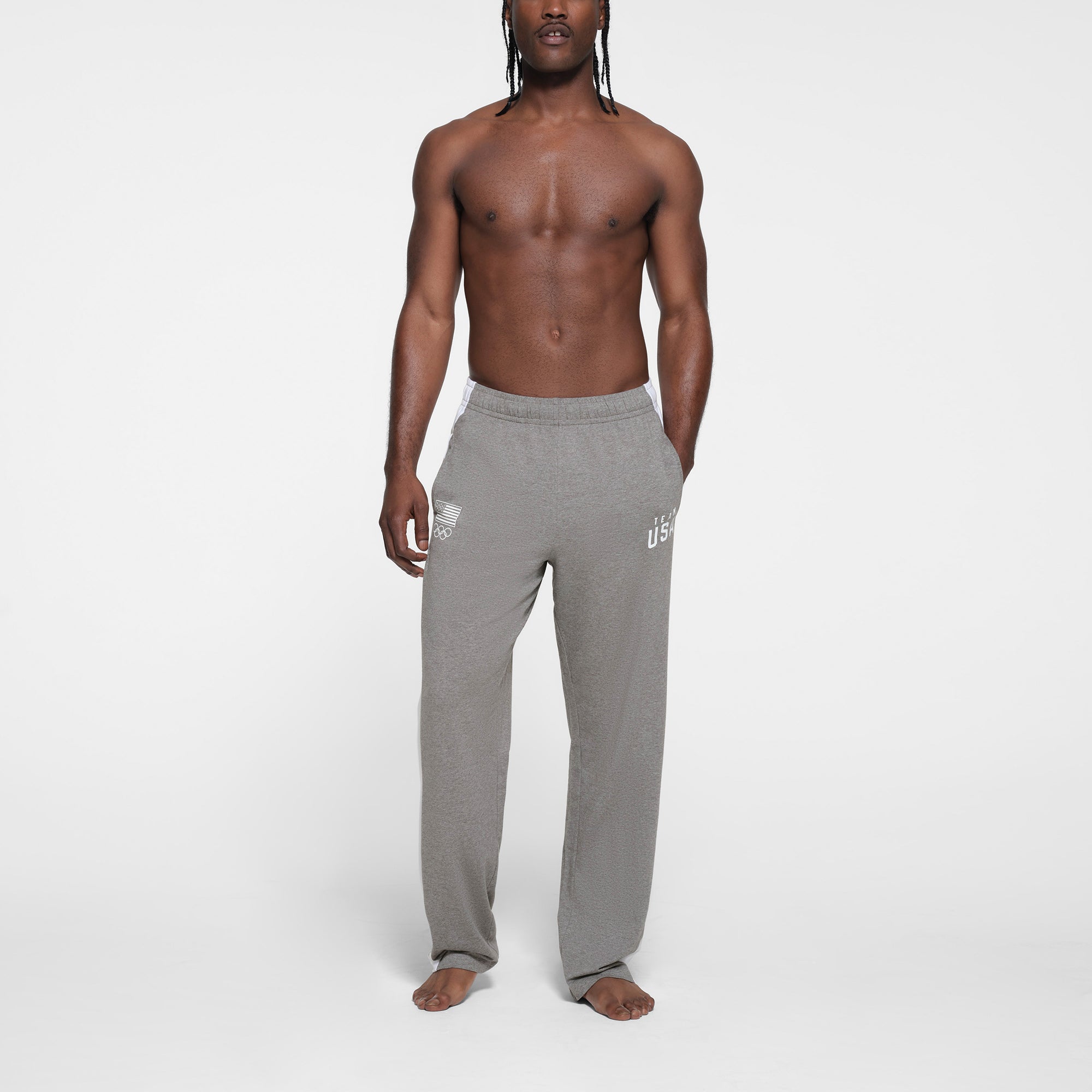 COTTON FLEECE JOGGER | DUSK