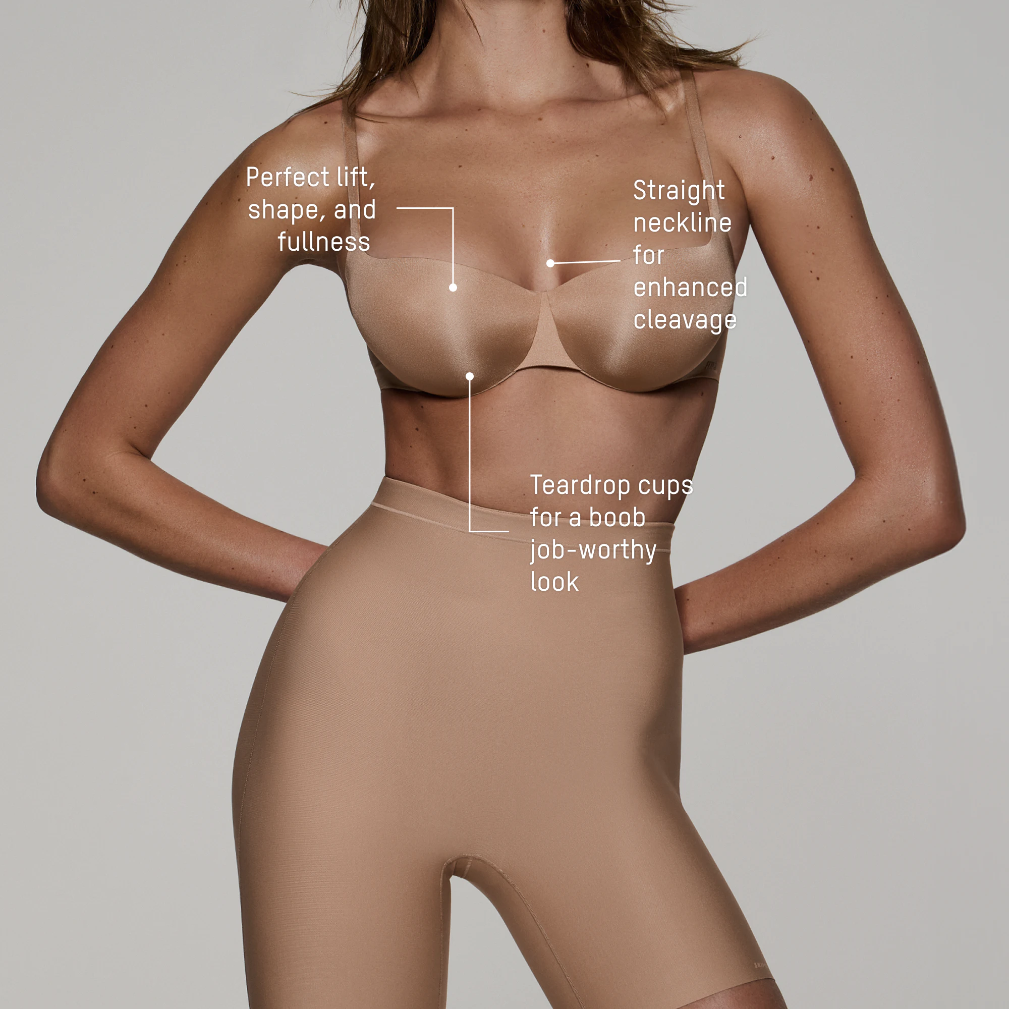 SKIMS ULTIMATE BALCONETTE PUSH-UP BRA | COCOA | SKIMS SKIMS ULTIMATE BALCONETTE PUSH-UP BRA | COCOA | SKIMS