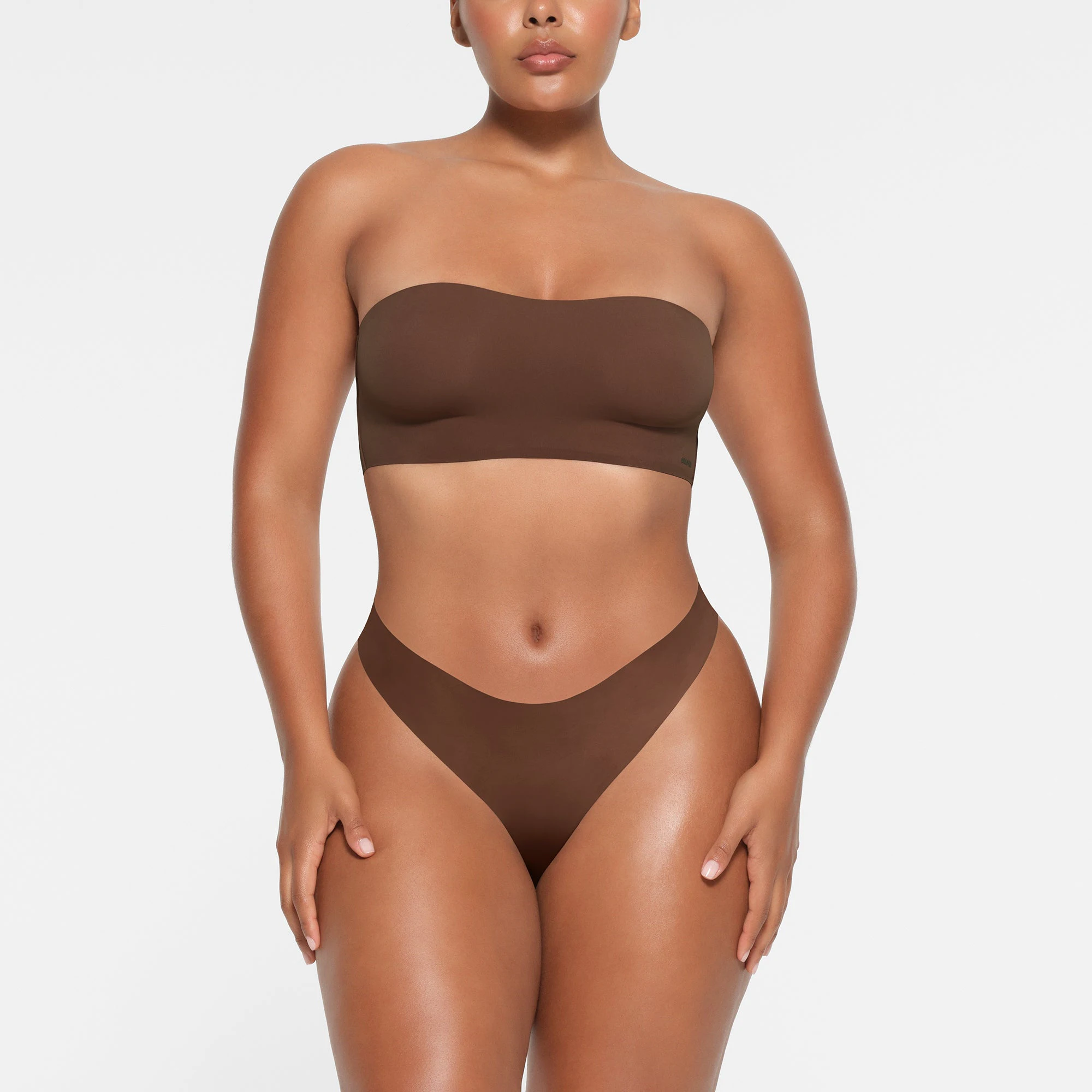 NAKED BANDEAU | JASPER ON A MODEL FRONT VIEW
