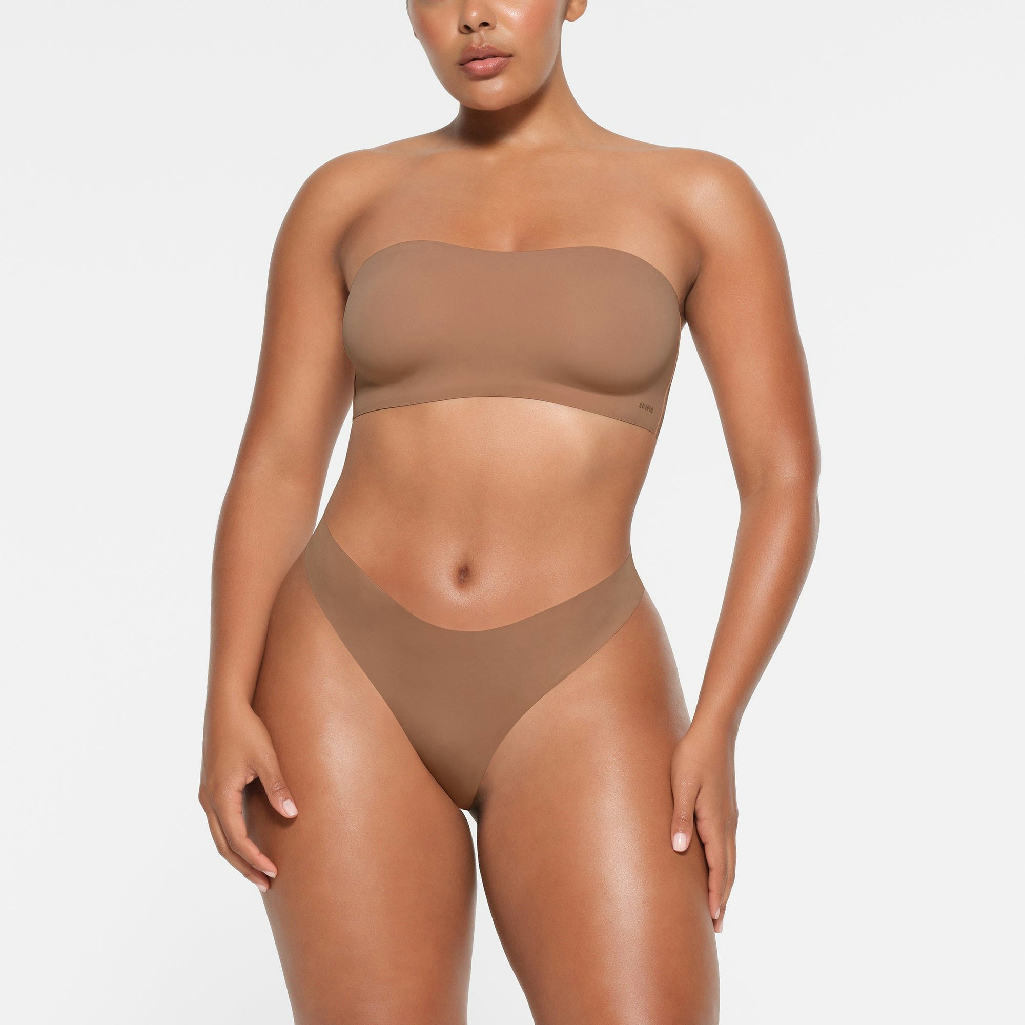 NAKED BANDEAU | SIENNA ON A MODEL FRONT VIEW