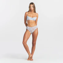 RUFFLE UNLINED BRA