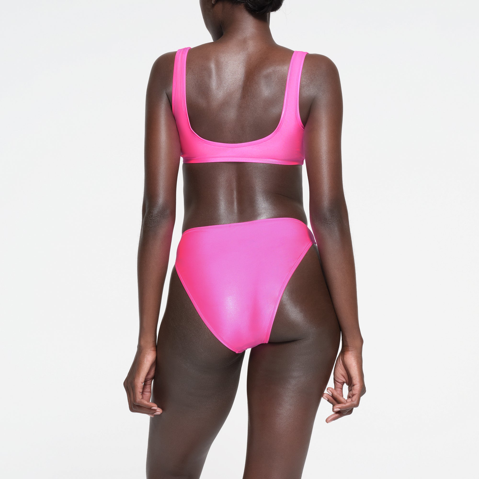 SHINE SWIM SCOOP BIKINI TOP | TAFFY | XXS