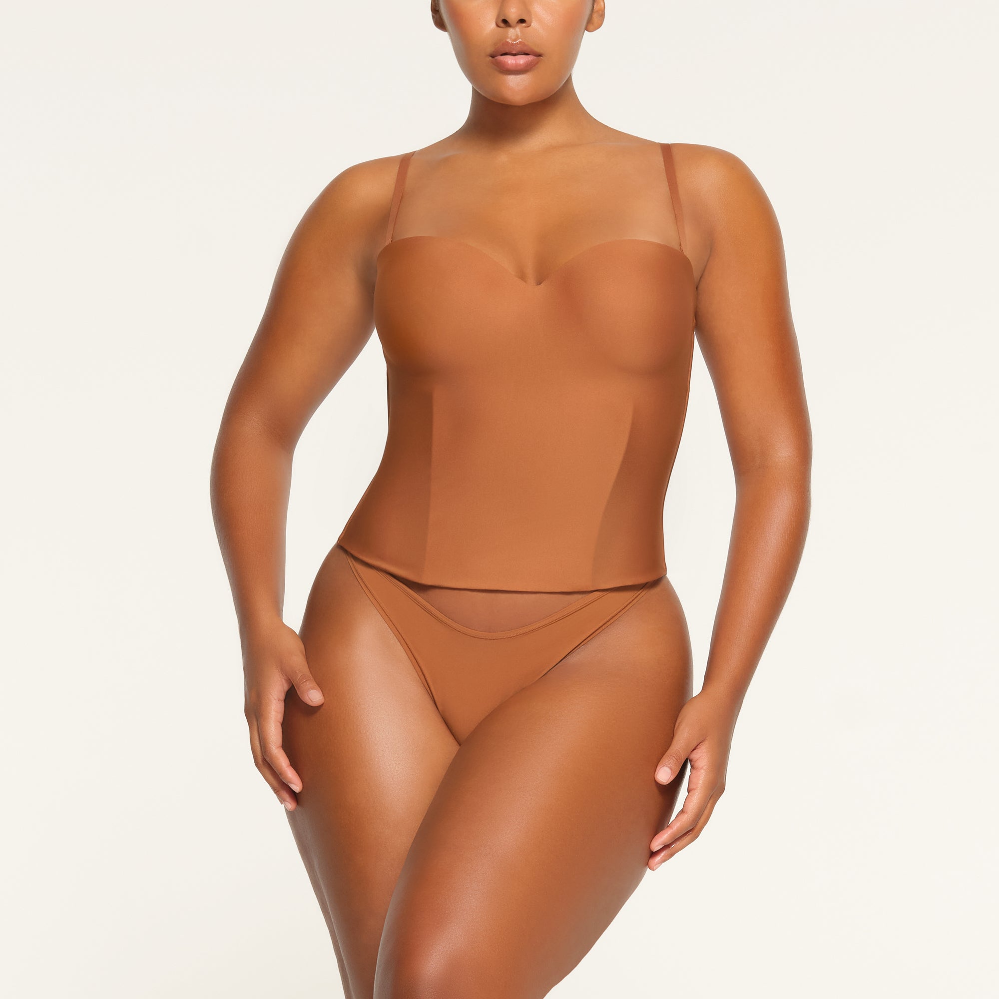 SKIMS BODY CORSET BRONZE