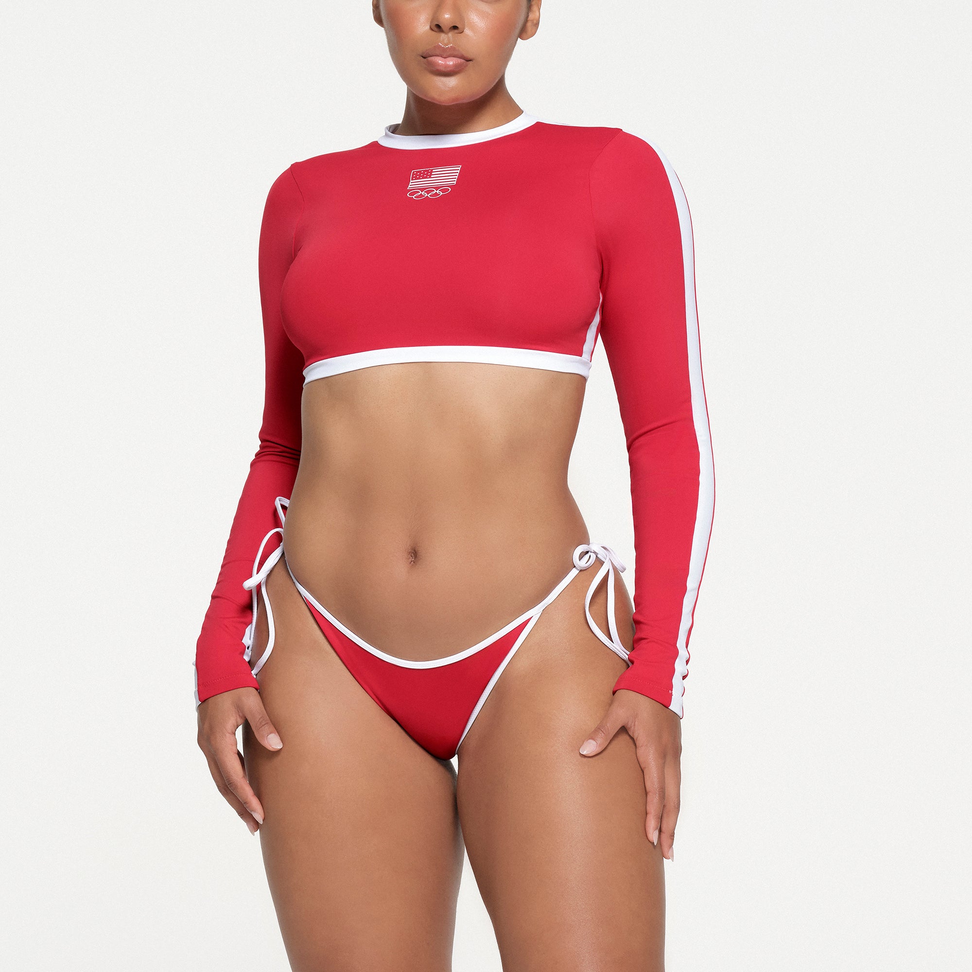 Bikini sleeve top online
