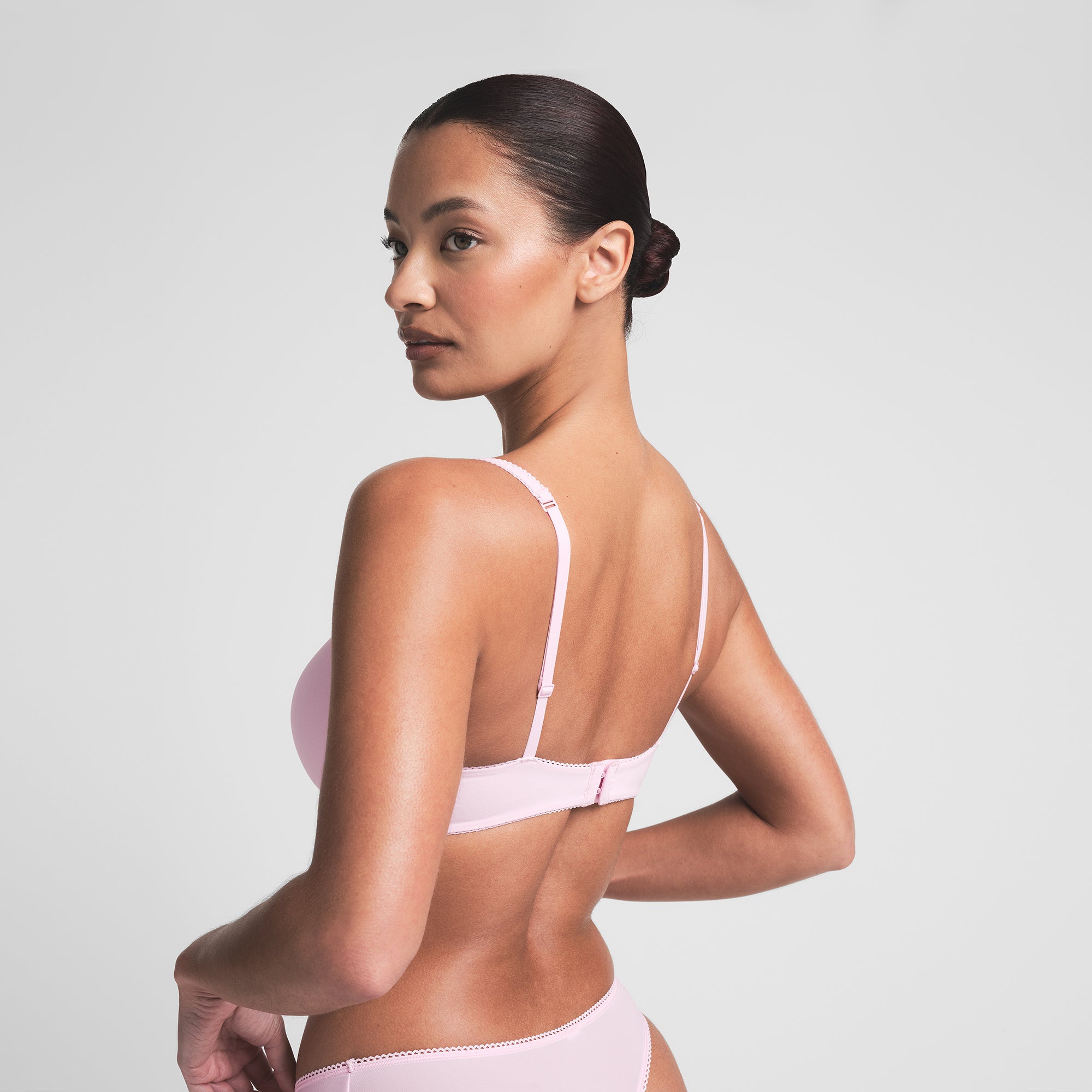 下着・アンダーウェア SKIMS Ultra Fine Mesh Picot Demi Bra 34C ULTRA FINE MESH PICOT BIKINI | DAFFODIL CAMO