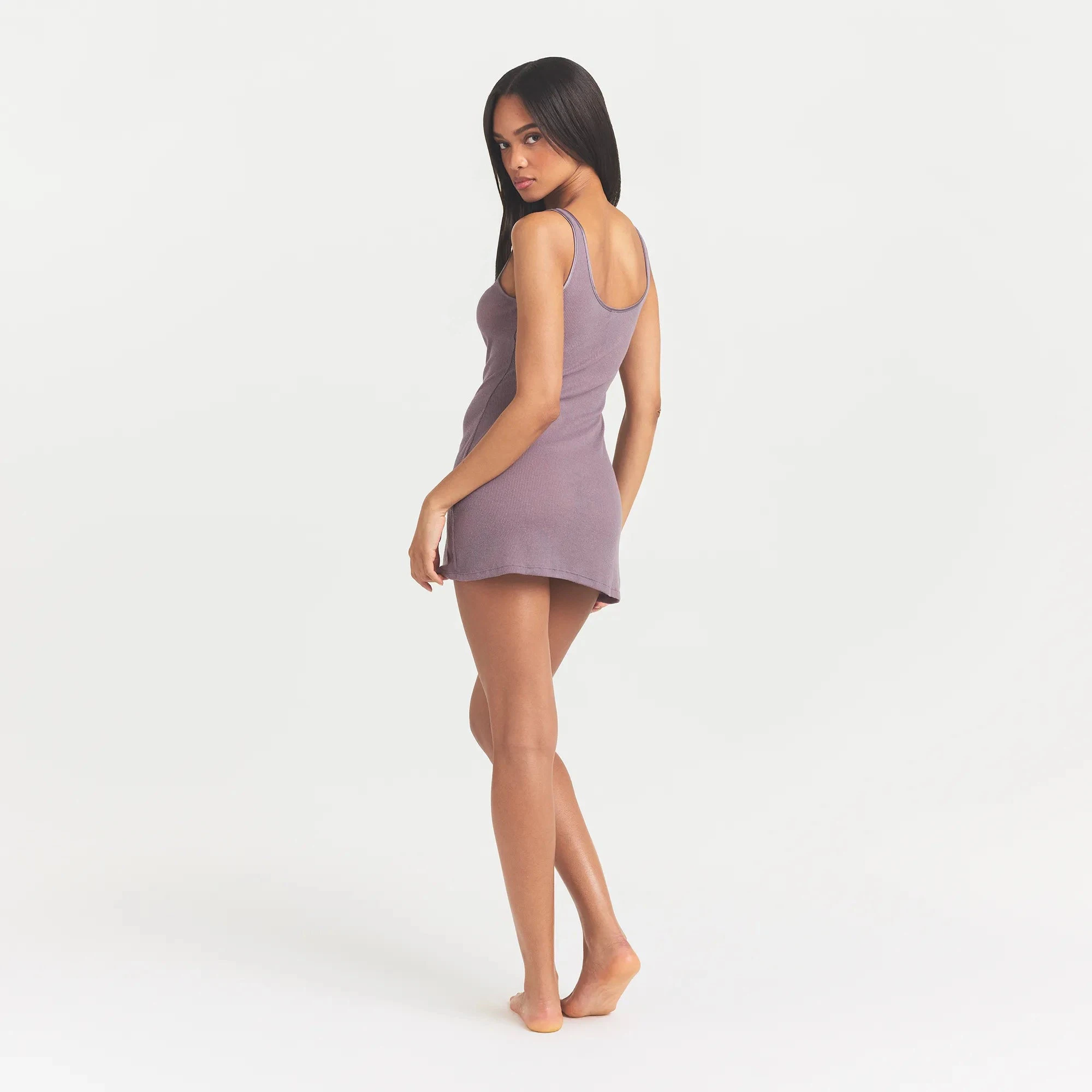 SKIMS Mini Slip Dress - Zinc SKIMS Mini Slip Dress - Zinc