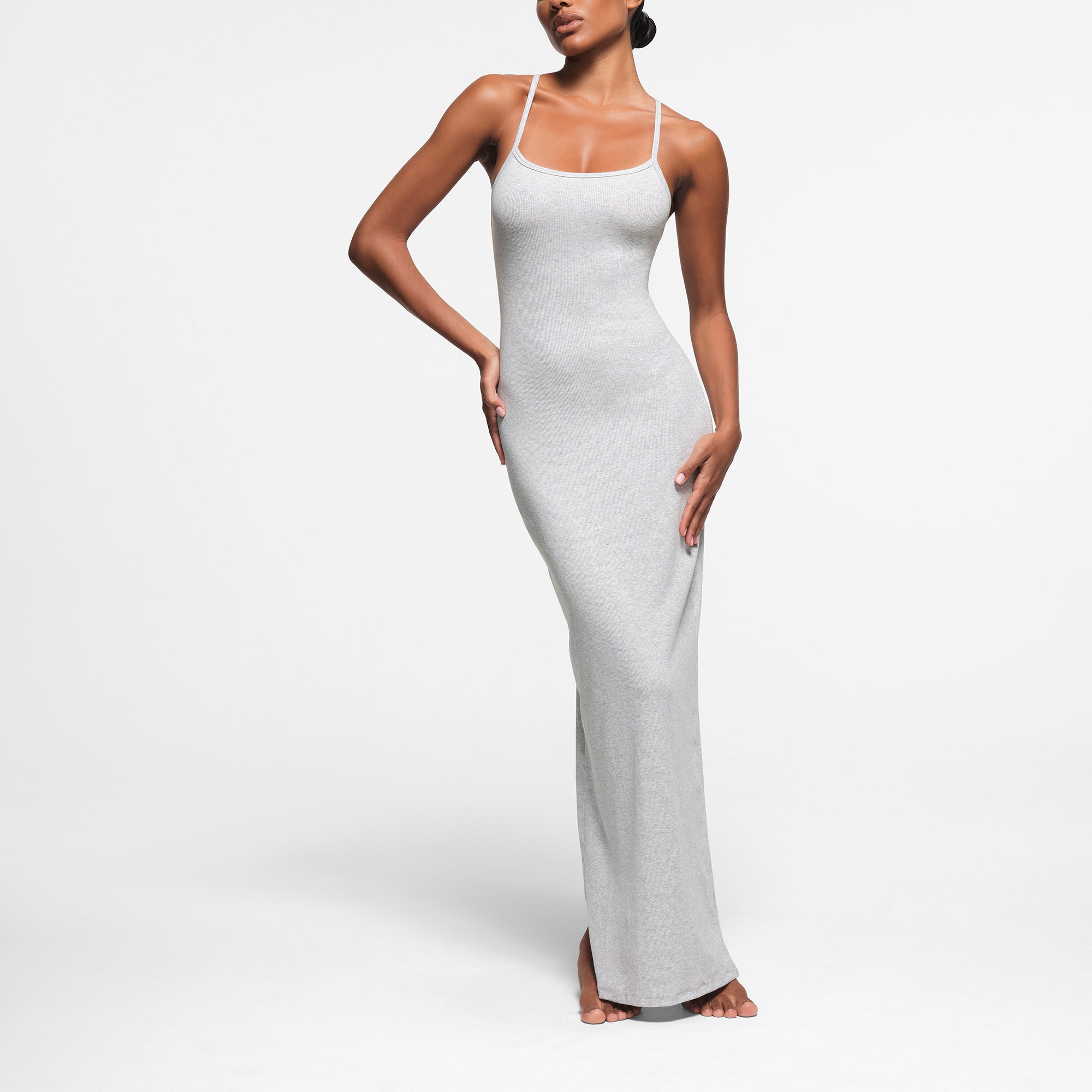 Grey cami dress outlet